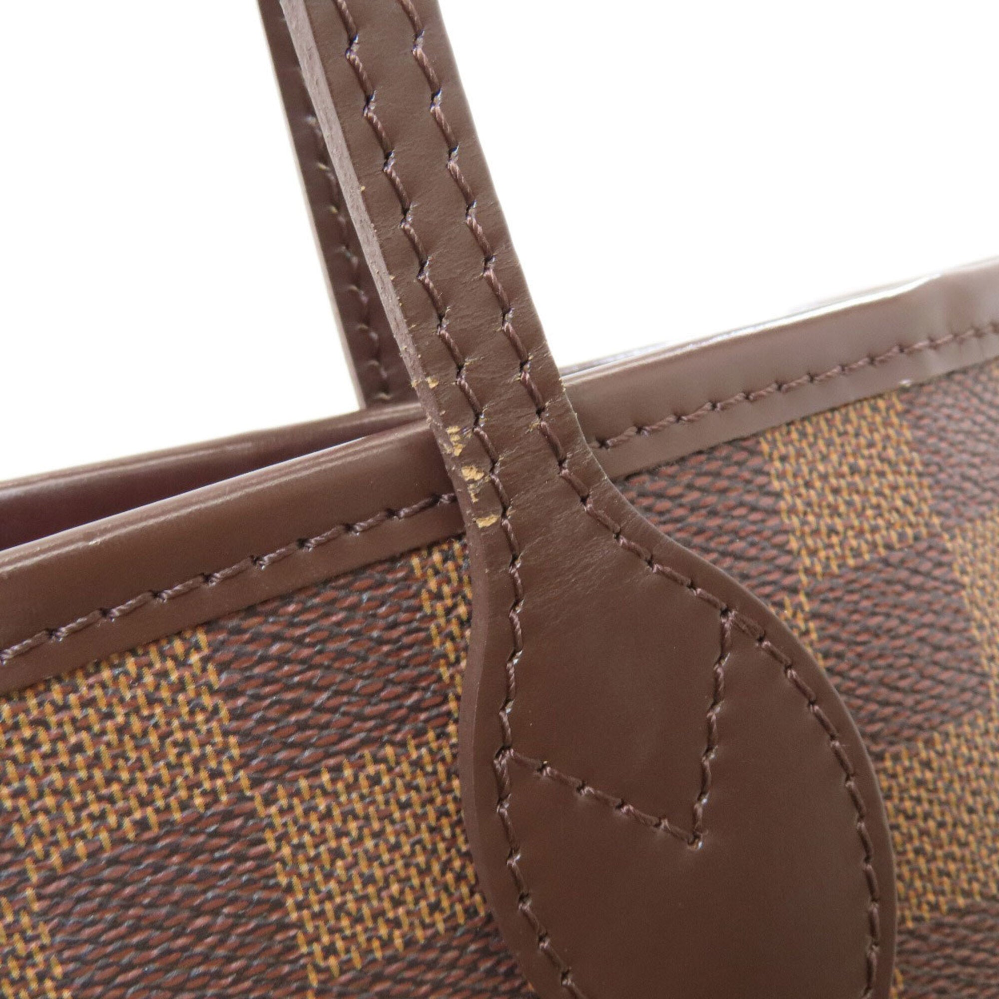 Louis Vuitton Damier Canvas Ebene Damier Canvas Tote Bag (Pre-Owned)