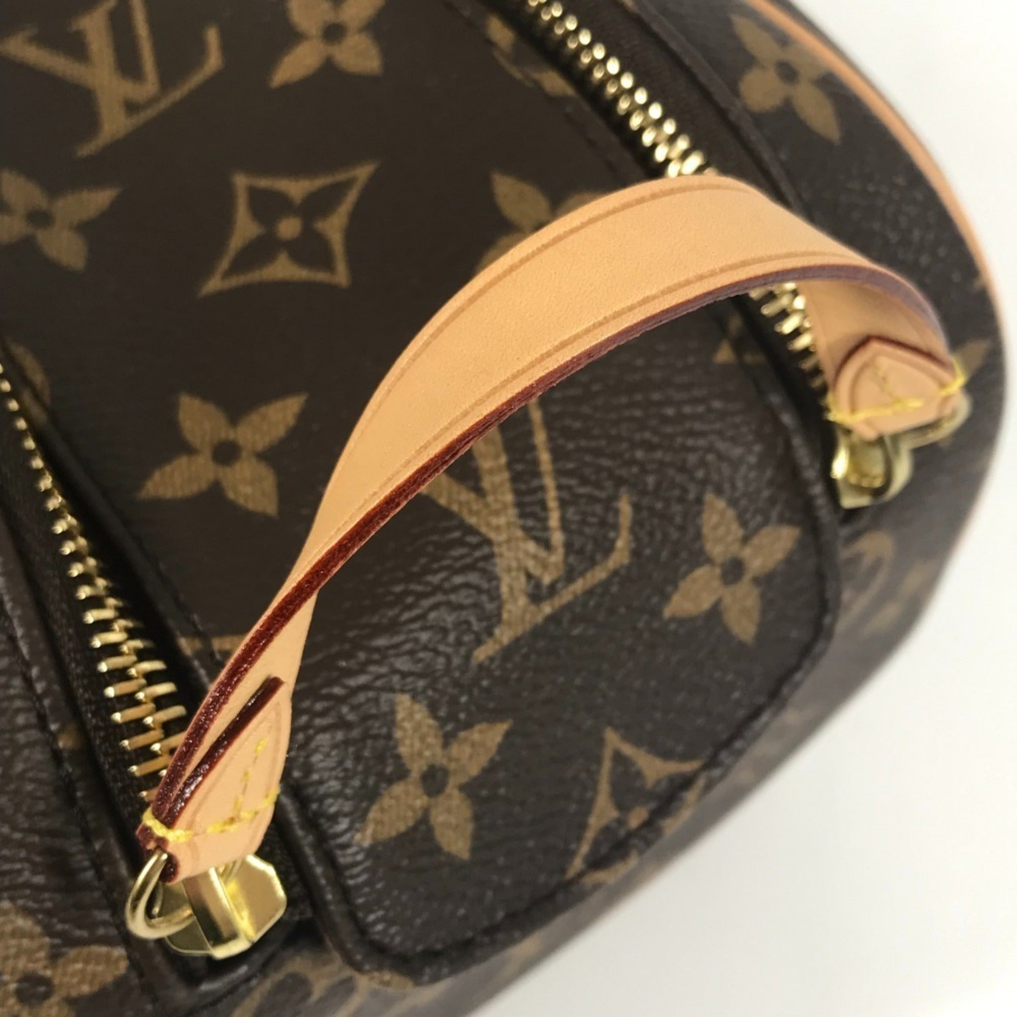 Louis Vuitton Brown Monogram Canvas Clutch Bag Pouch (Pre-Owned)