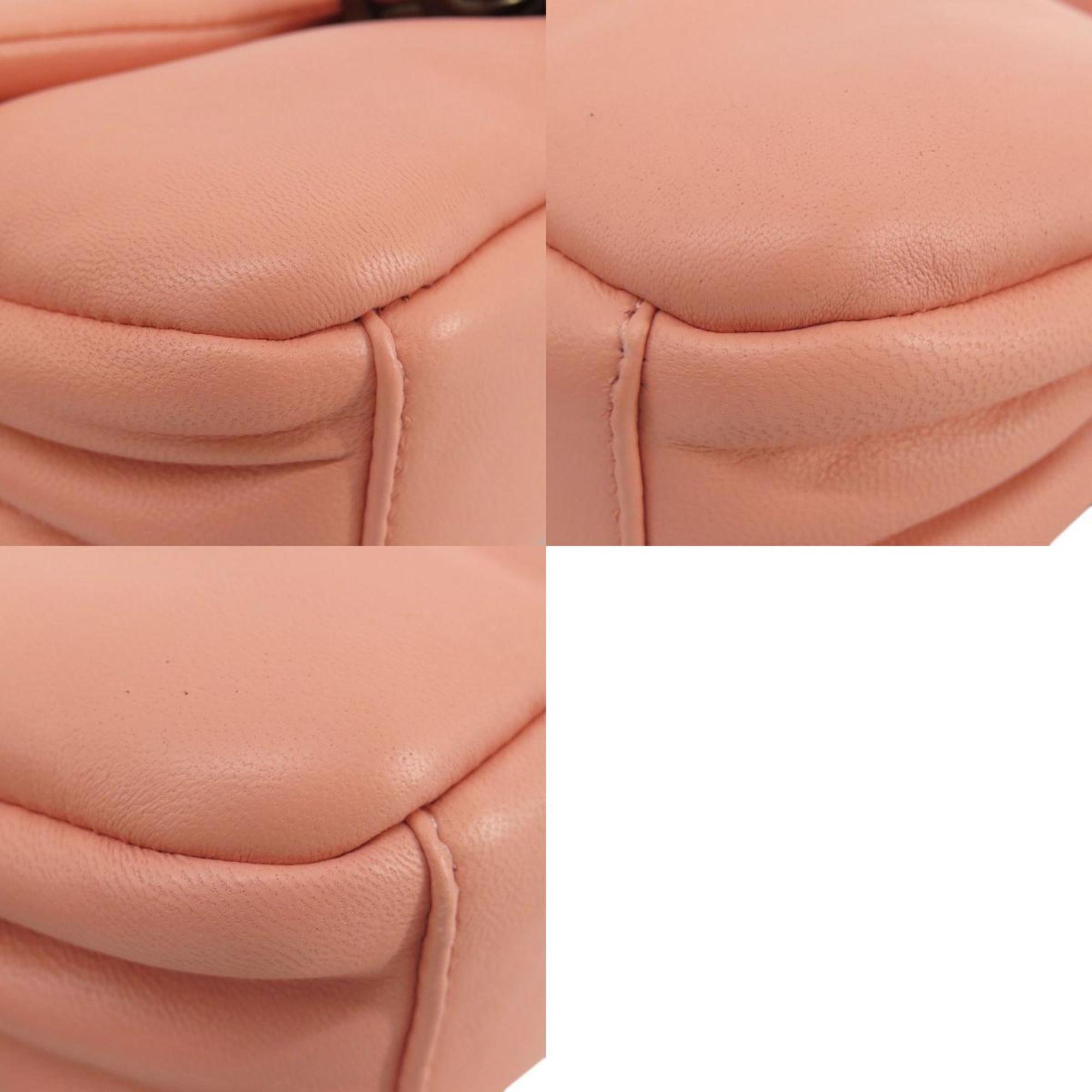 Coach Pink Leather Handbag (Pre-Owned)