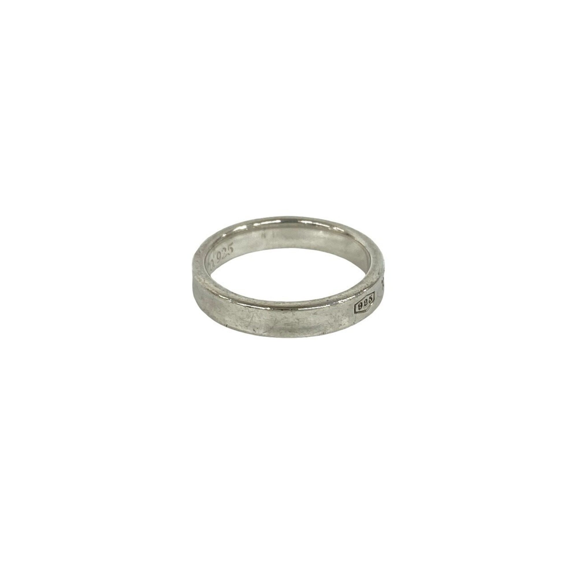 Tiffany Silver Silver 925 Band Ring (Pre-Owned)