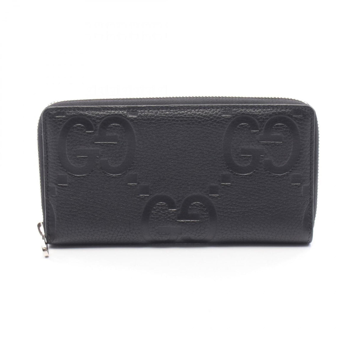 Gucci Black Leather Long Wallet (Bi-Fold) (Pre-Owned)