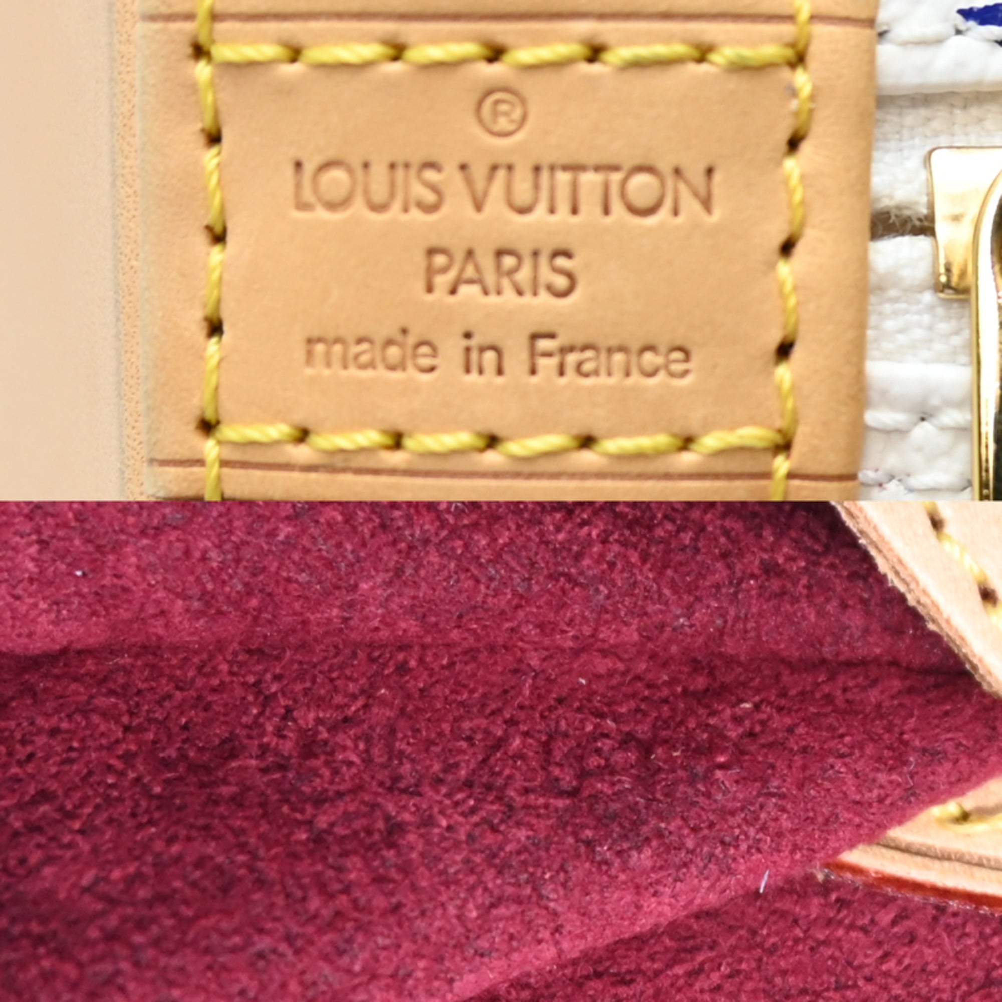 Louis Vuitton Blanc Monogram Multicolore Handbag (Pre-Owned)