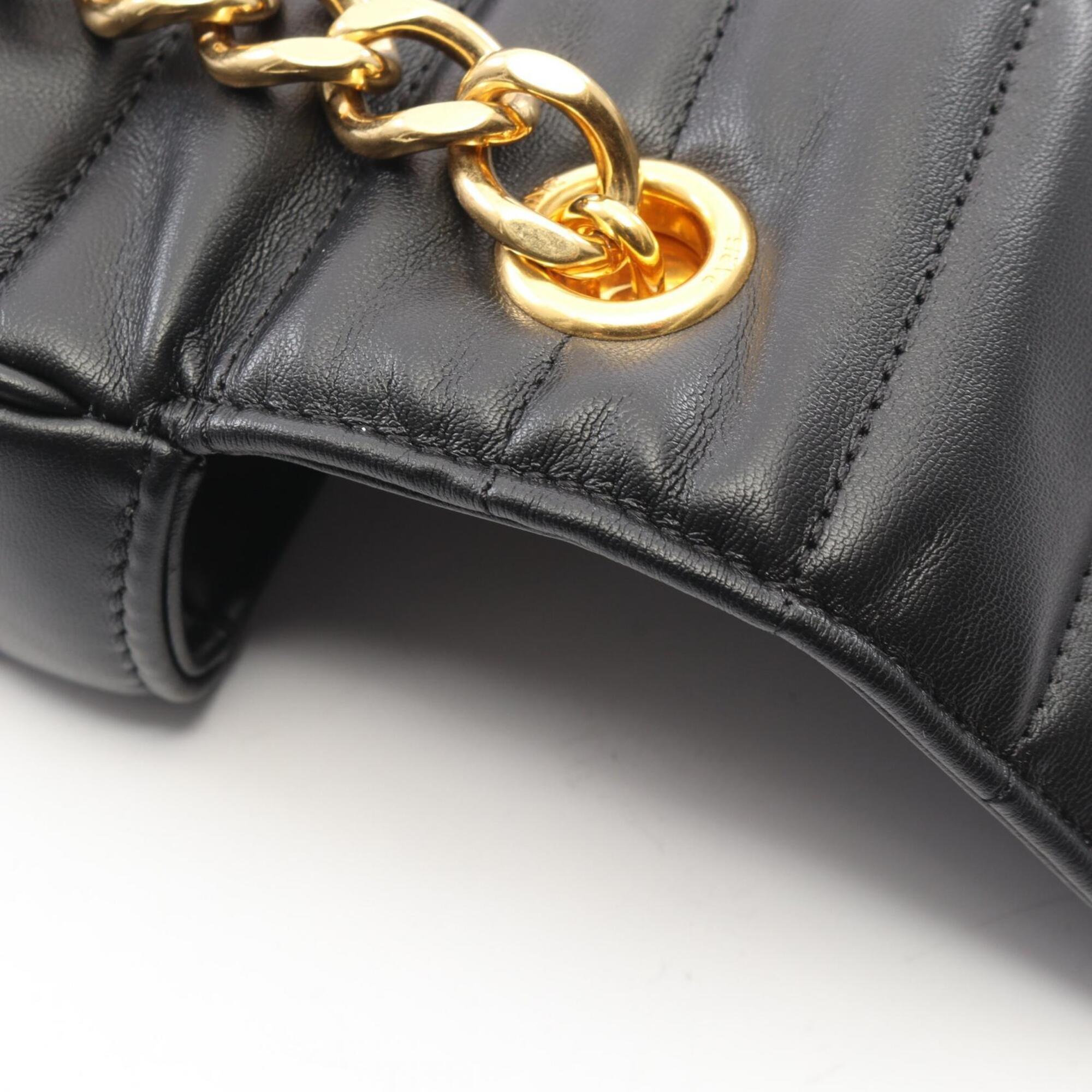Celine Black Leather Handbag Shoulder Bag (Pre-Owned)