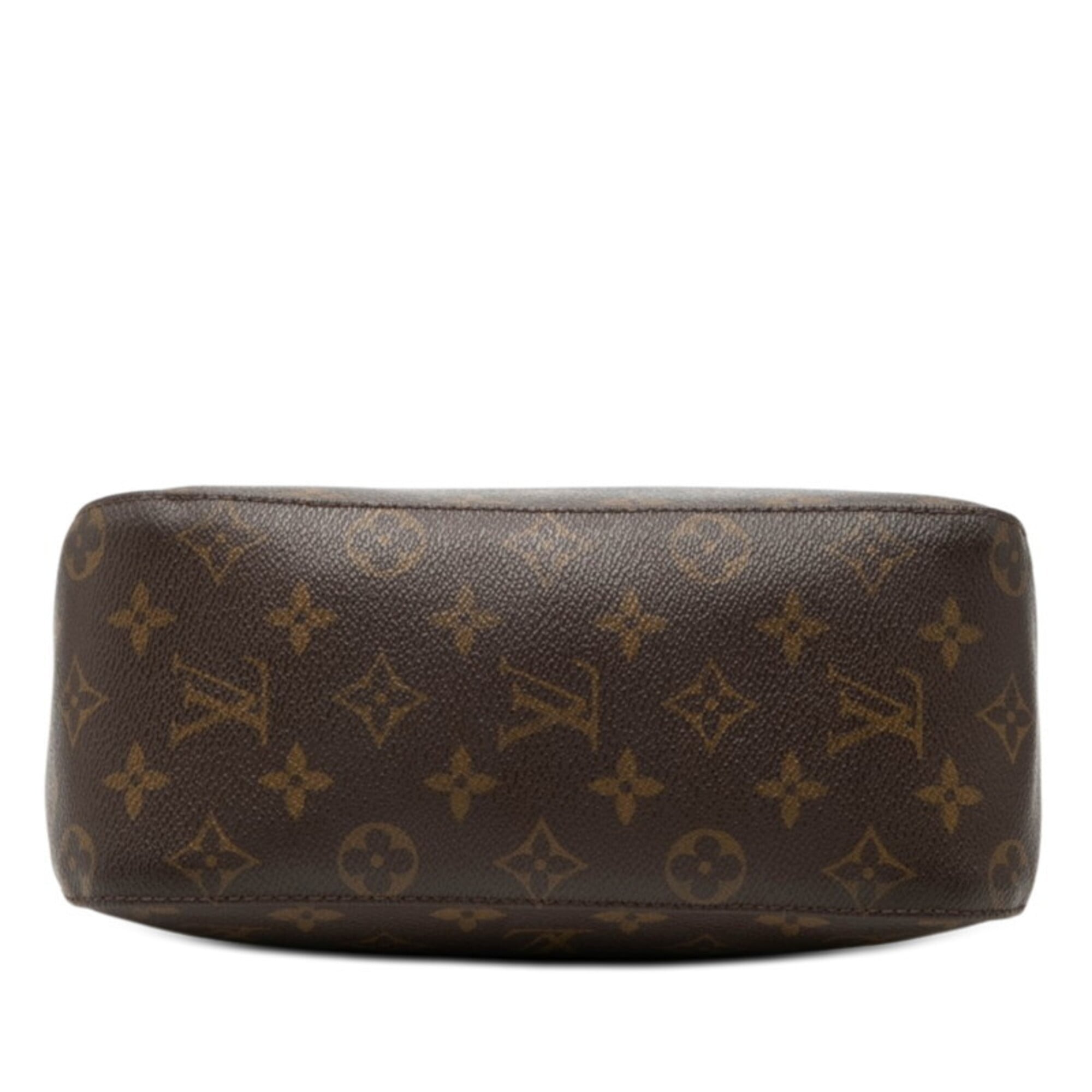 Louis Vuitton Monogram Brown Pvc Leather Handbag Shoulder Bag (Pre-Owned)