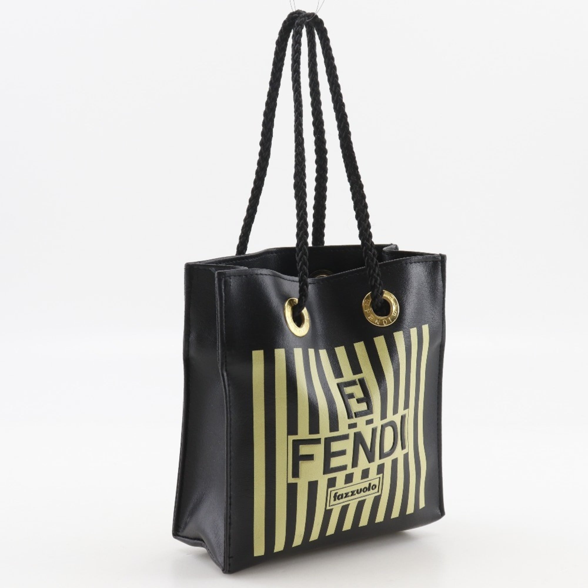 Fendi Black Leather Handbag (Pre-Owned)