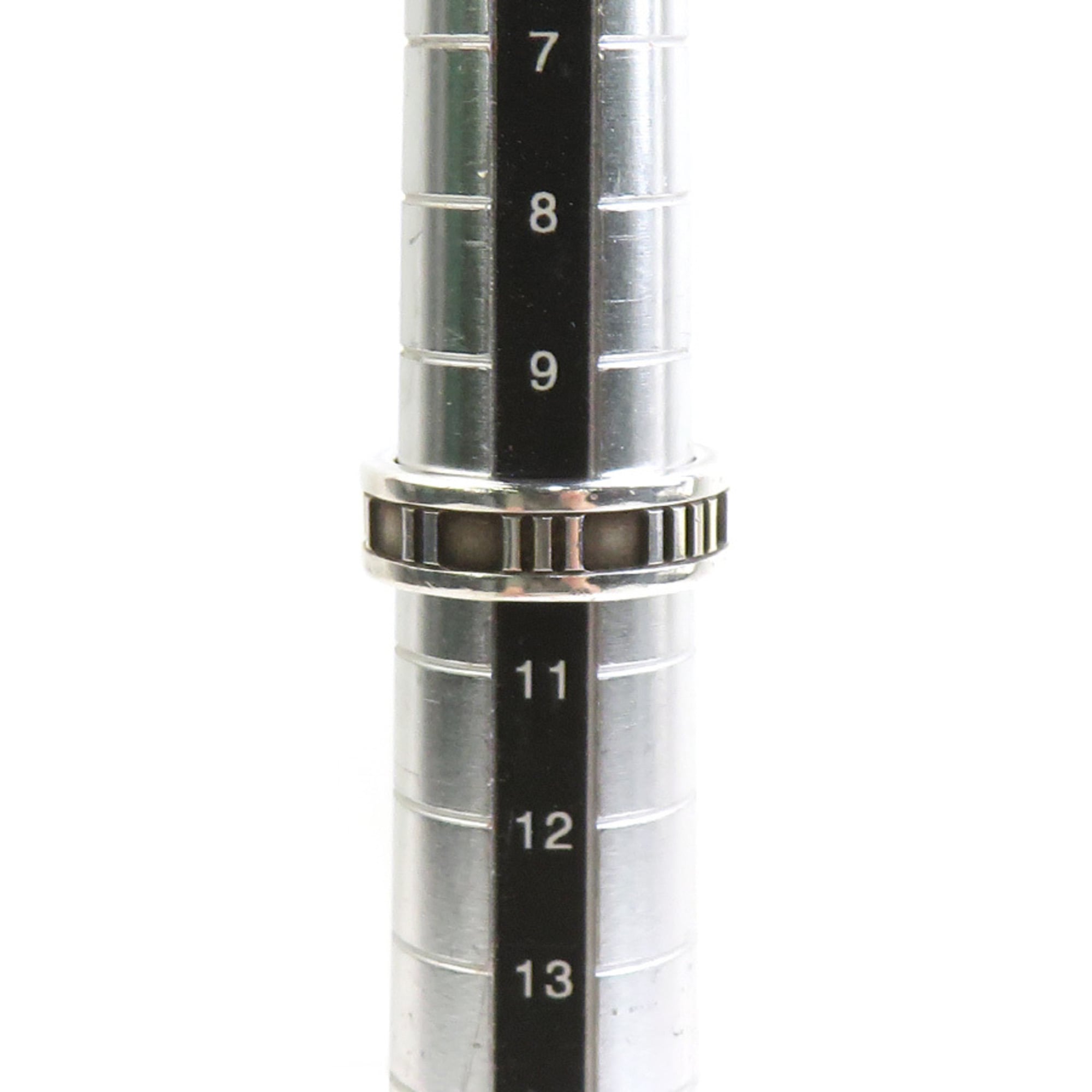 Tiffany Silver Silver 925 Band Ring (Pre-Owned)