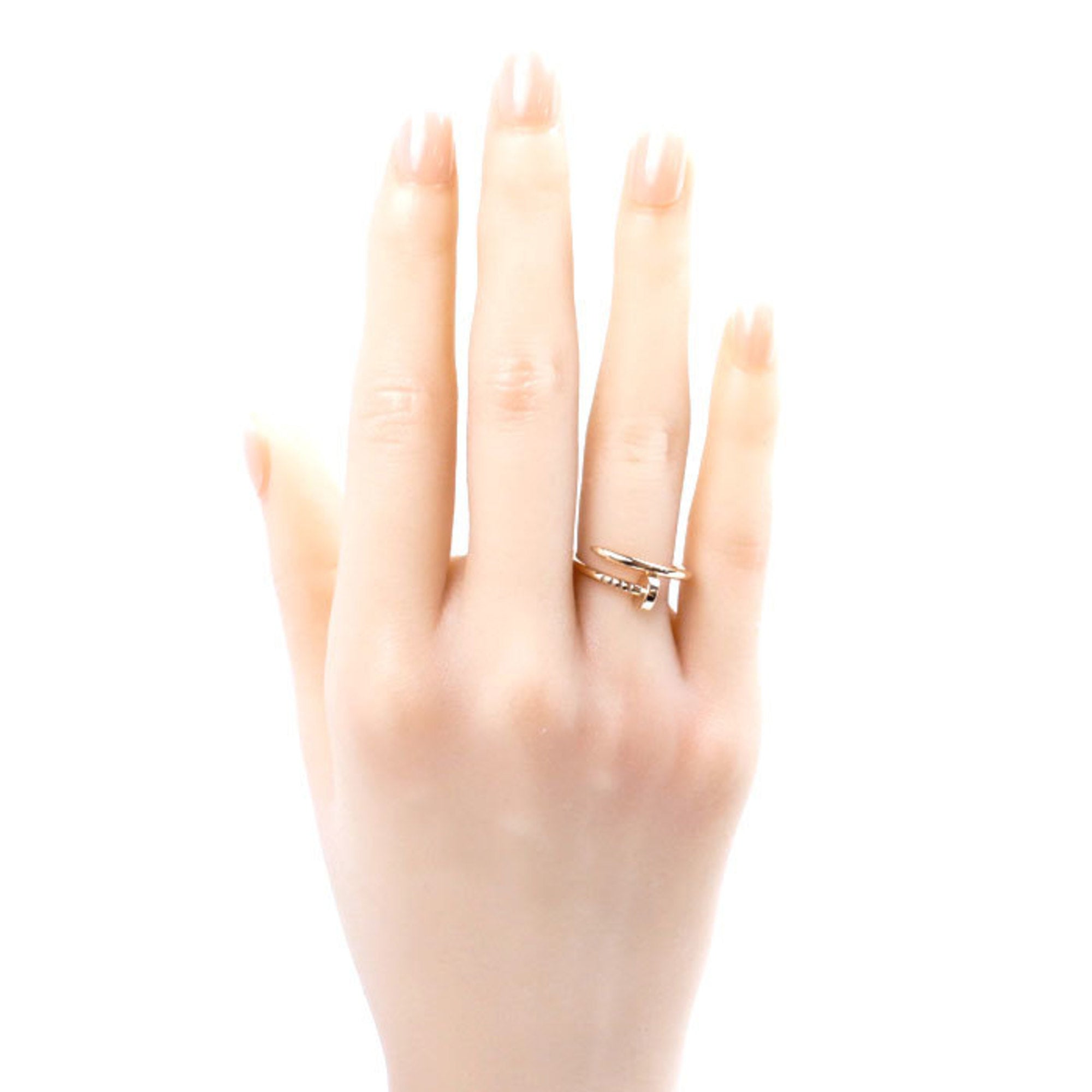 Cartier Pink Gold Pink Gold (18K) Band Ring (Pre-Owned)