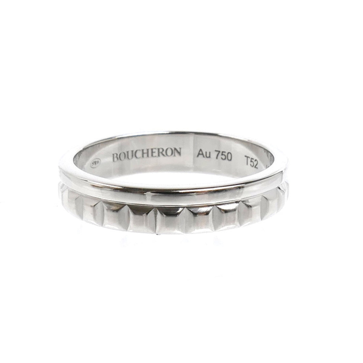 Boucheron White Gold (18K) Band Ring (Pre-Owned)