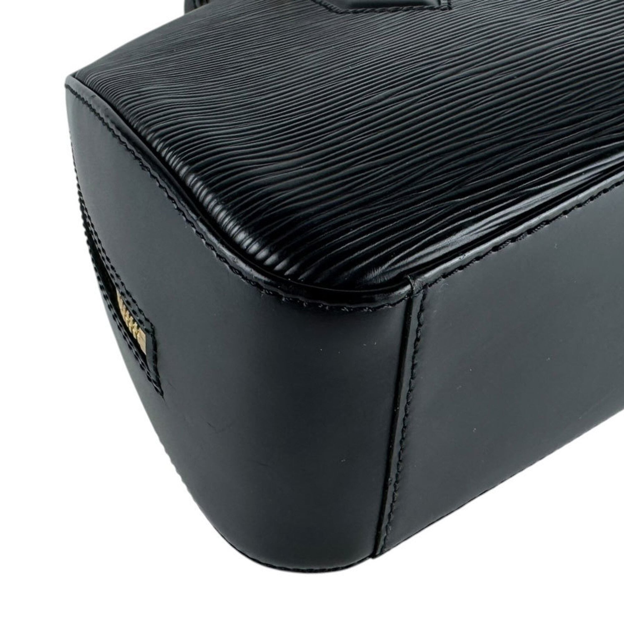 Louis Vuitton Noir Epi Leather Handbag (Pre-Owned)