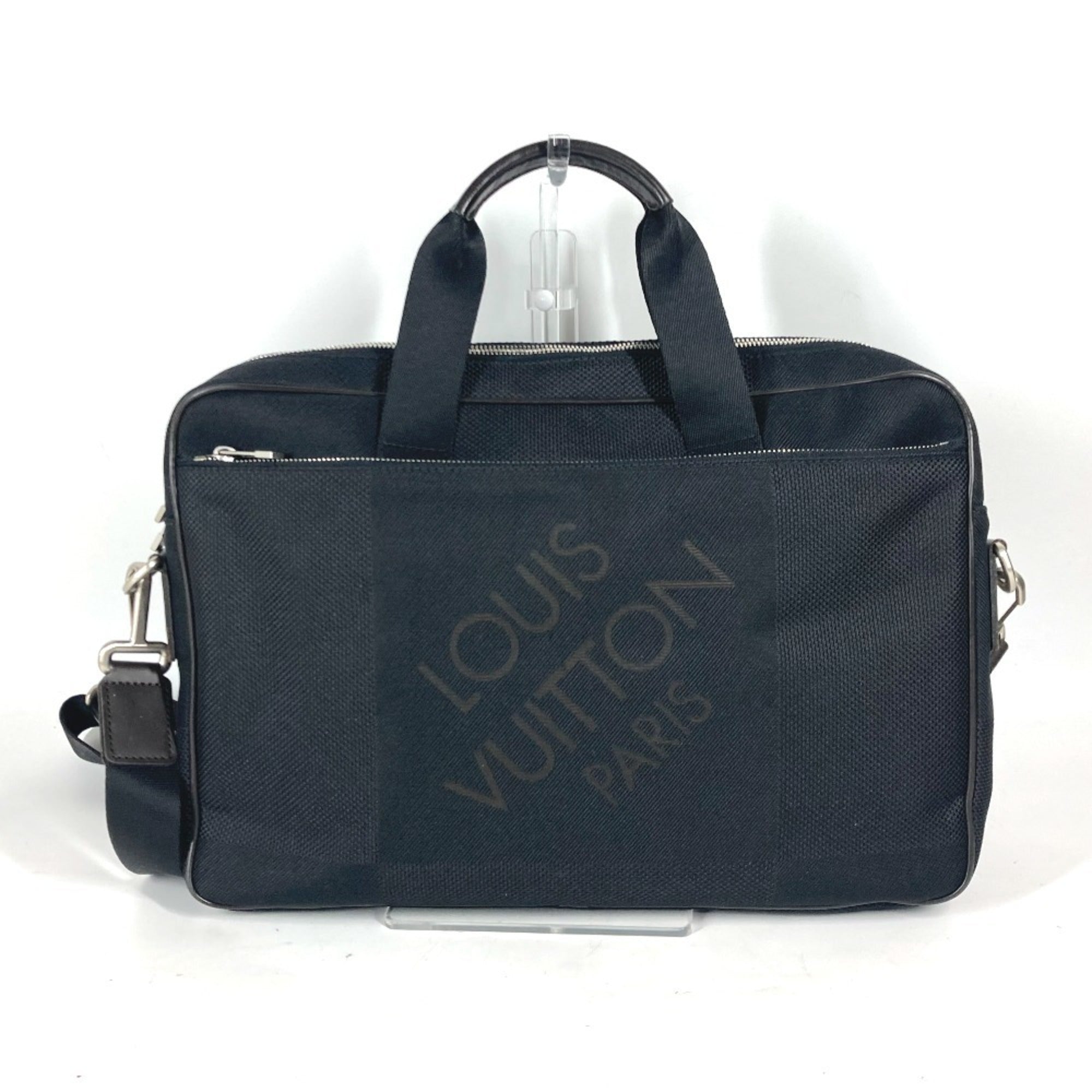 Louis Vuitton Black Damier Geant Shoulder Bag Tote Bag (Pre-Owned)
