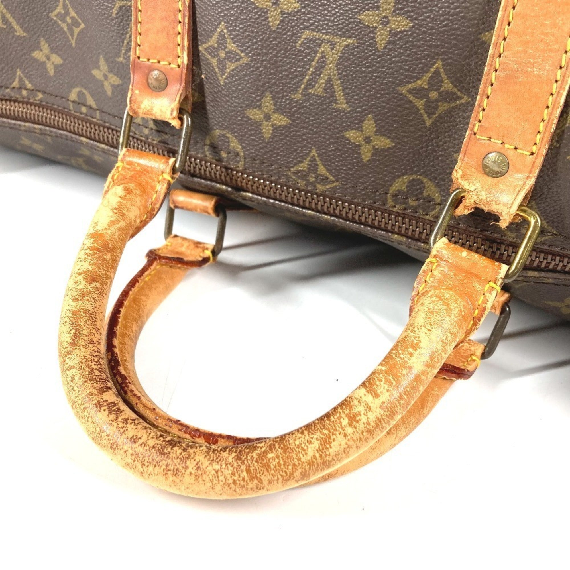 Louis Vuitton Monogram Brown Monogram Boston Bag Handbag (Pre-Owned)
