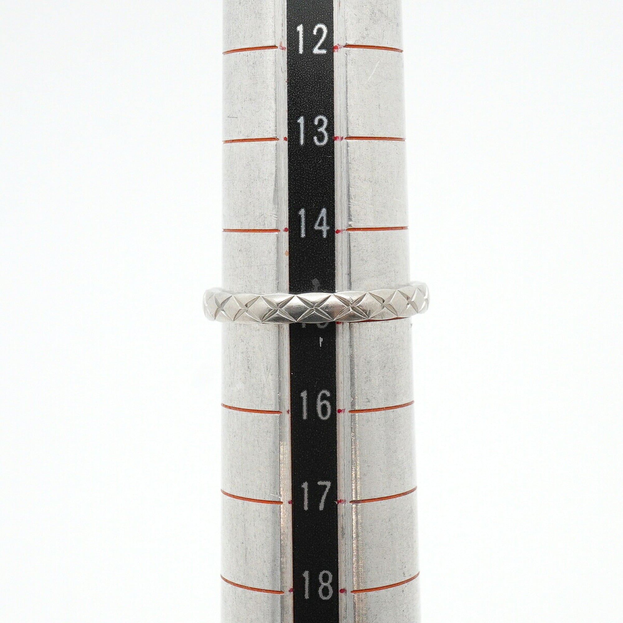 Chanel White Gold (18K) Band Ring (Pre-Owned)