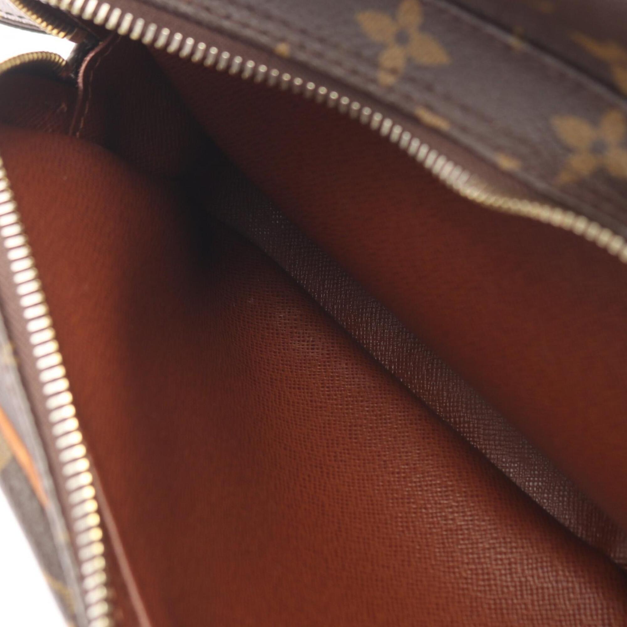Louis Vuitton Brown Monogram Pvc Leather Handbag Shoulder Bag (Pre-Owned)