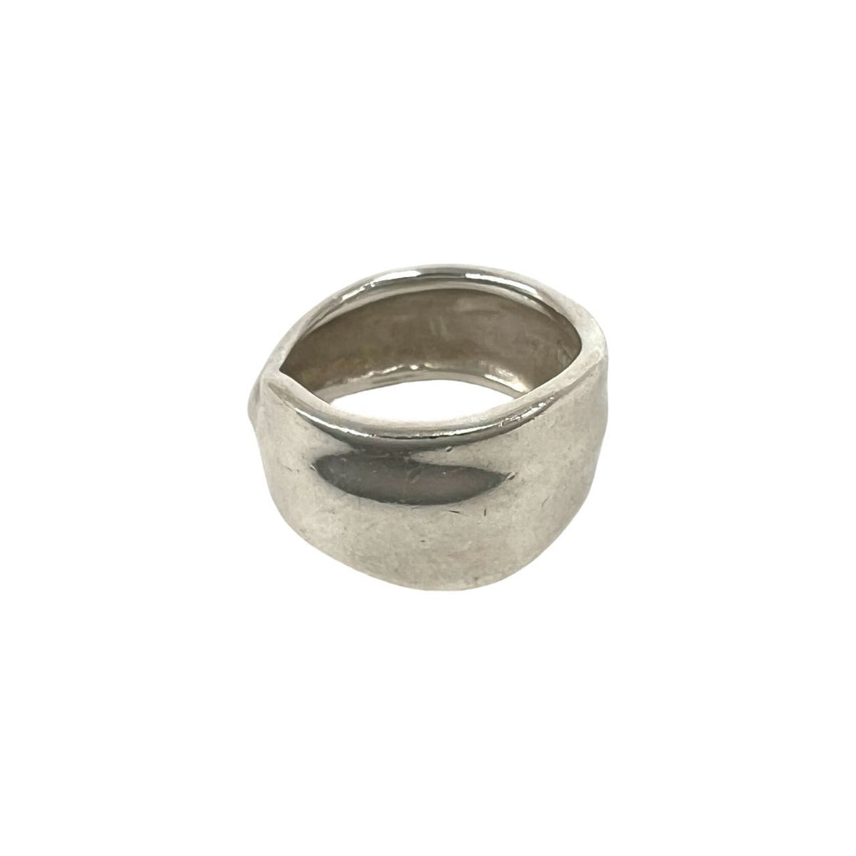 Tiffany Silver Silver 925 Band Ring (Pre-Owned)