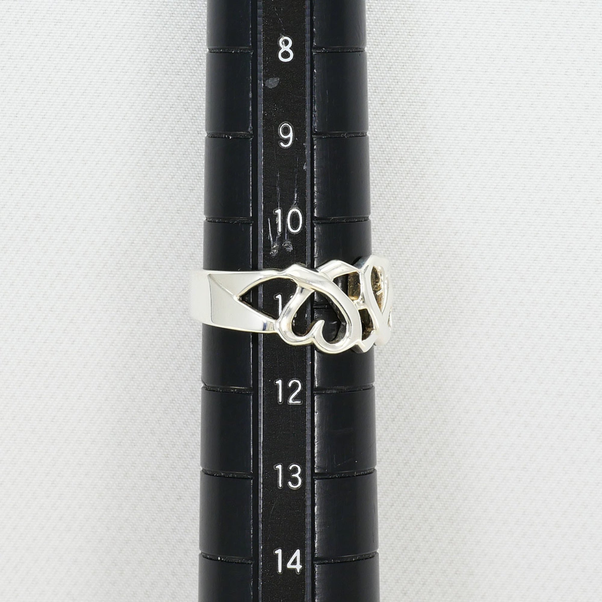 Tiffany Silver Silver 925 Band Ring (Pre-Owned)