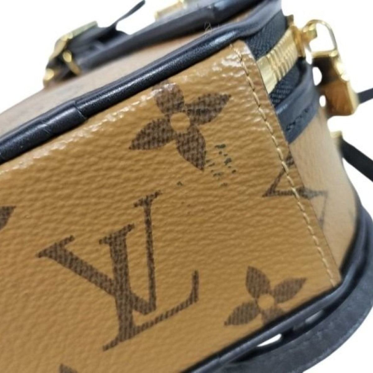 Louis Vuitton Monogram Reverse Brown Monogram Reverse Handbag Shoulder Bag (Pre-Owned)