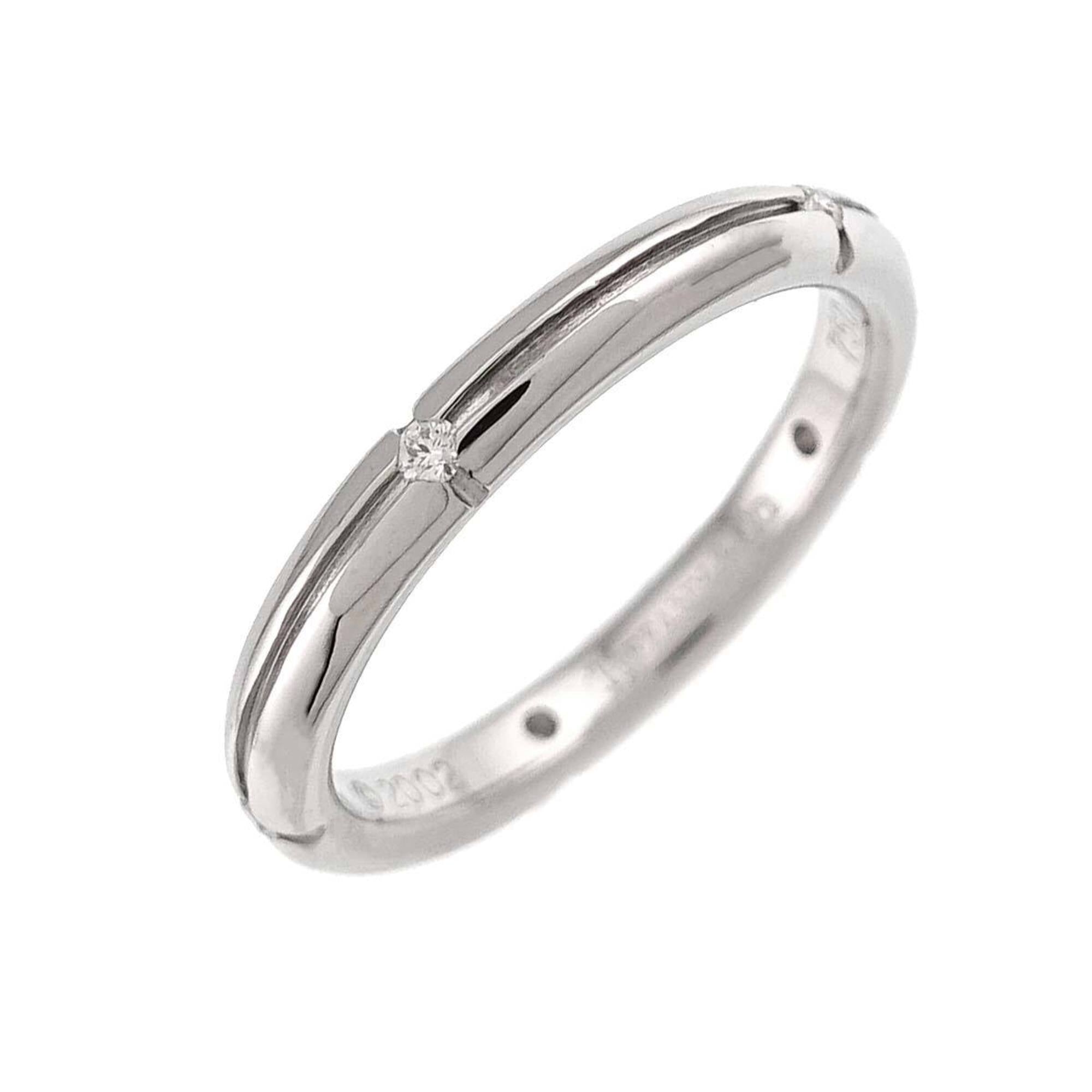 Tiffany White Gold (18K) Band Ring (Pre-Owned)