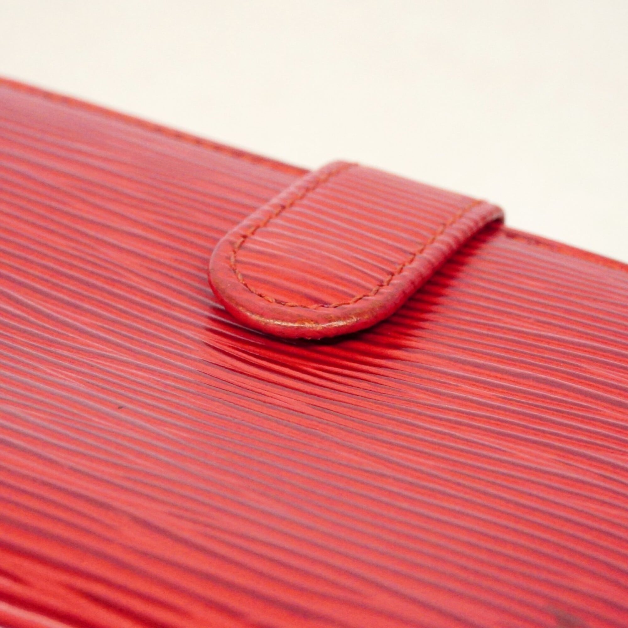 Louis Vuitton Castilian Red Wallet (Bi-Fold) (Pre-Owned)