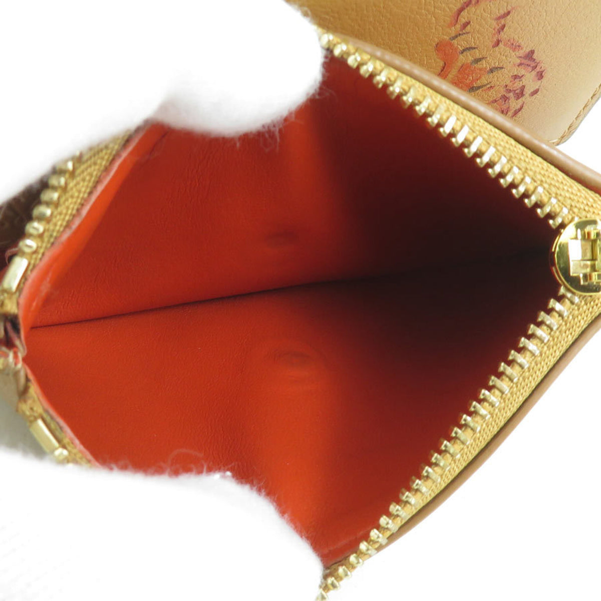 Loewe Camel Leather Wallet (Tri-Fold) (Pre-Owned)