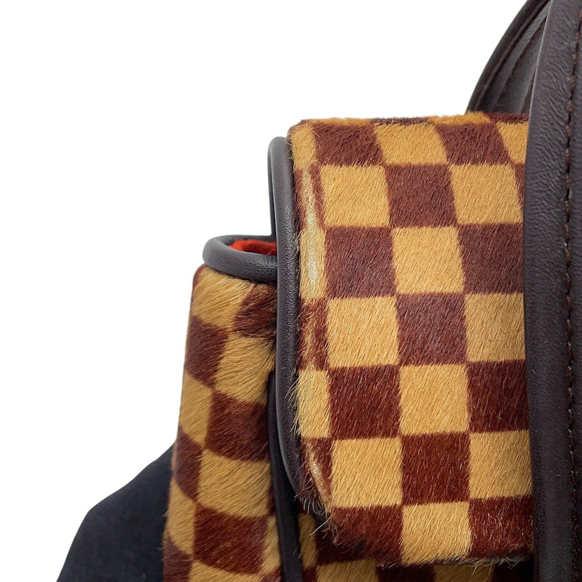 Louis Vuitton Damier Sauvage Red Color Handbag (Pre-Owned)