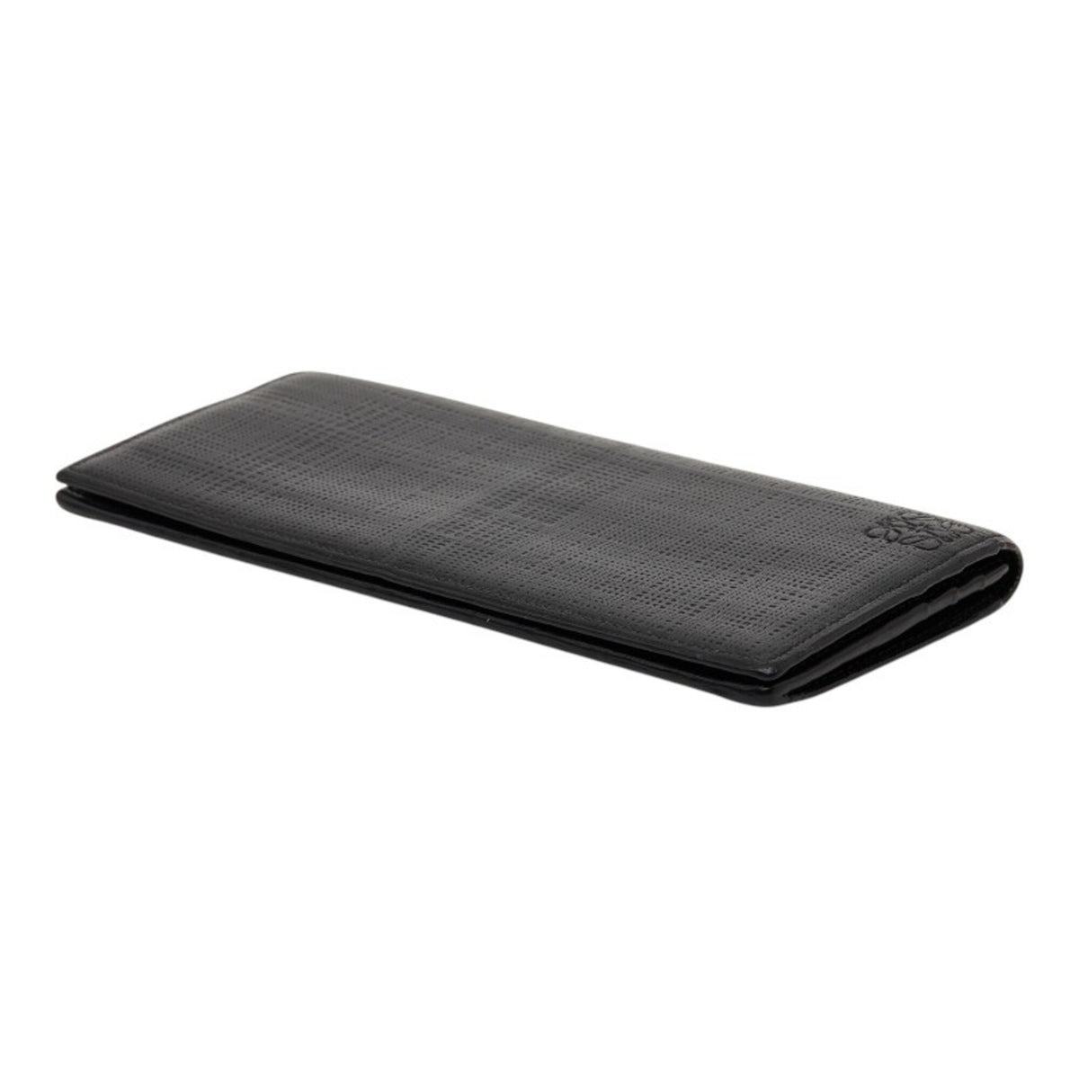 Loewe Black Leather Long Wallet (Bi-Fold) (Pre-Owned)