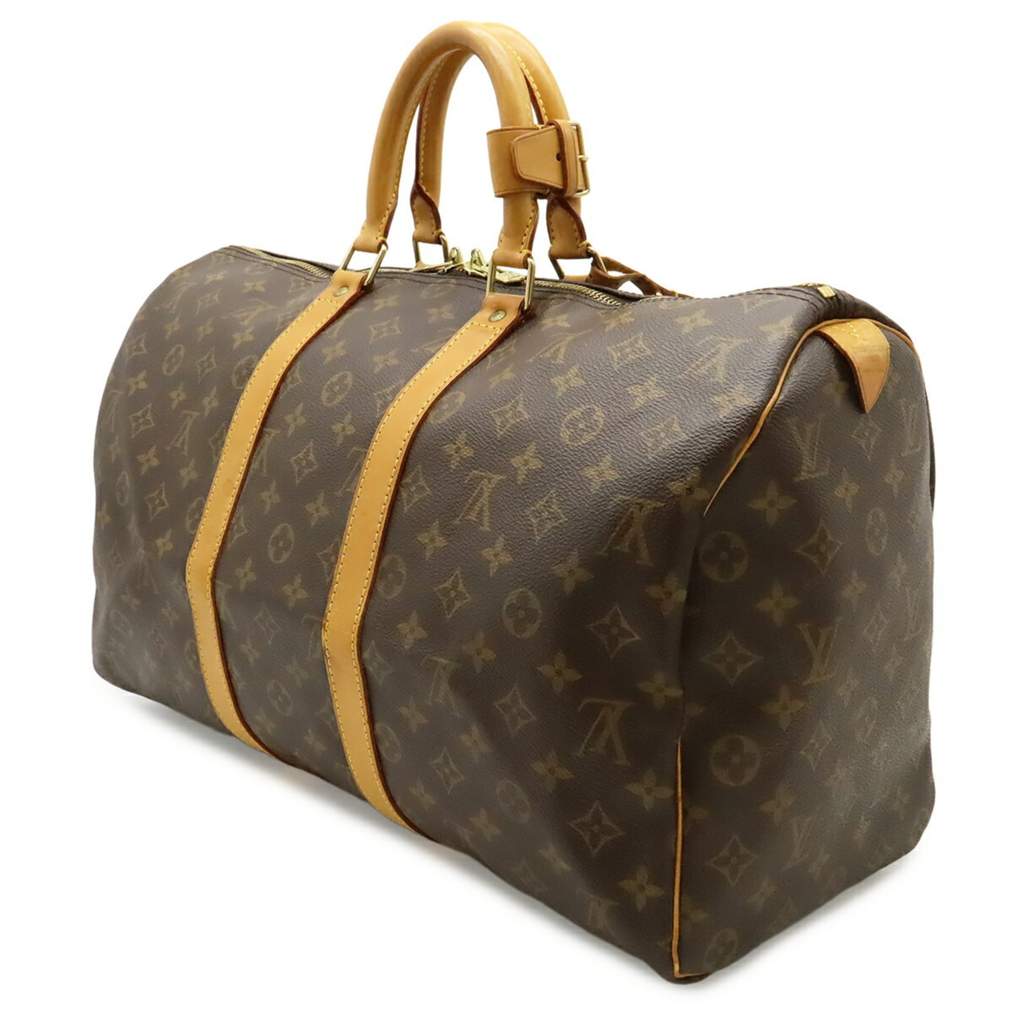 Louis Vuitton Monogram Brown Monogram Boston Bag Handbag (Pre-Owned)