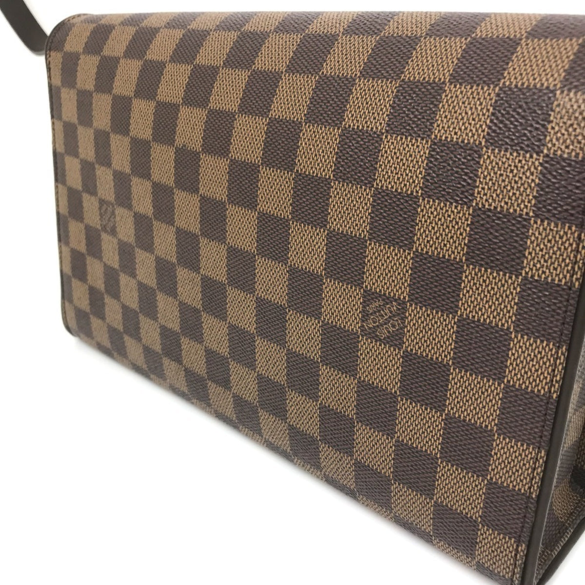 Louis Vuitton Brown Ebene Damier Canvas Shoulder Bag (Pre-Owned)
