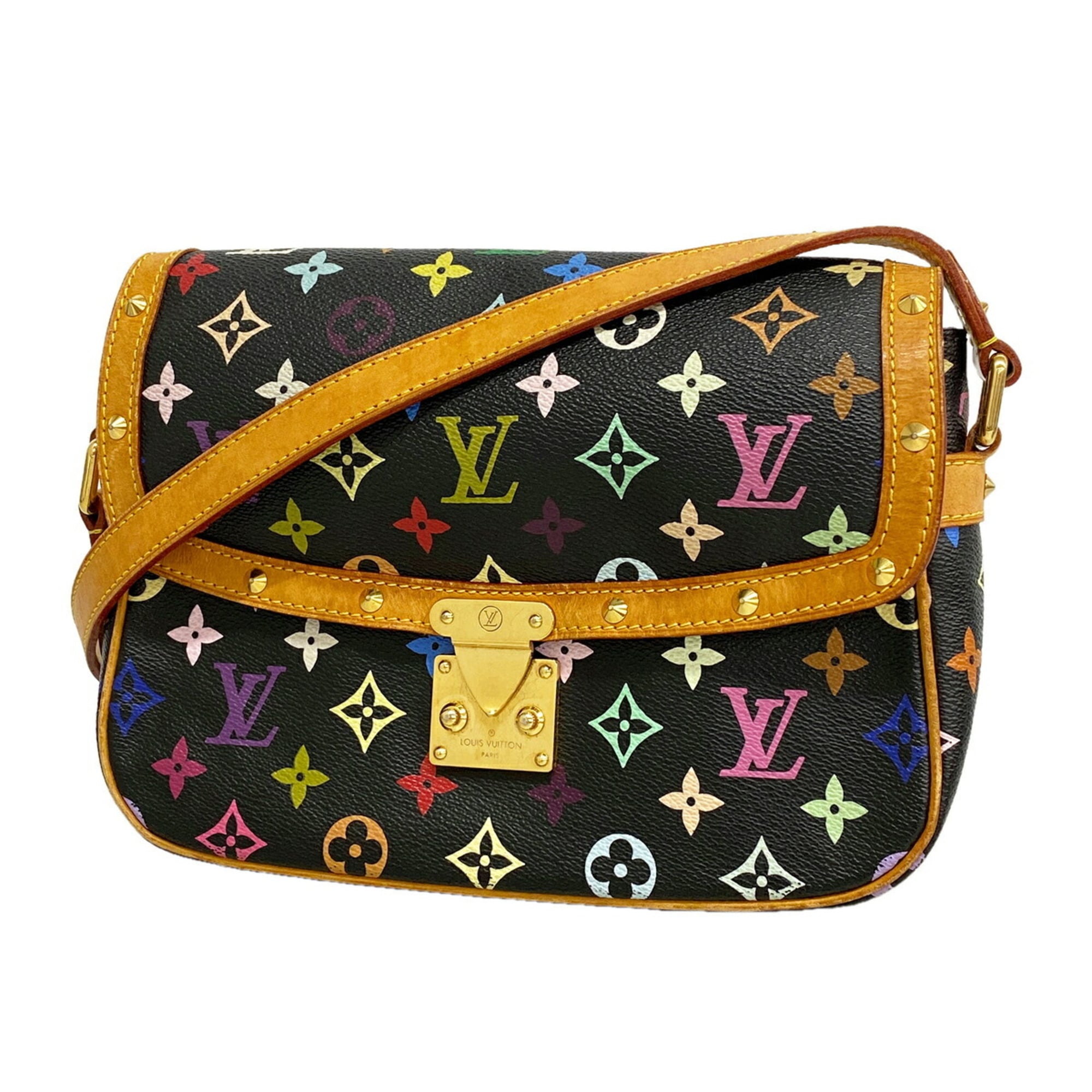 Louis Vuitton Noir Shoulder Bag (Pre-Owned)