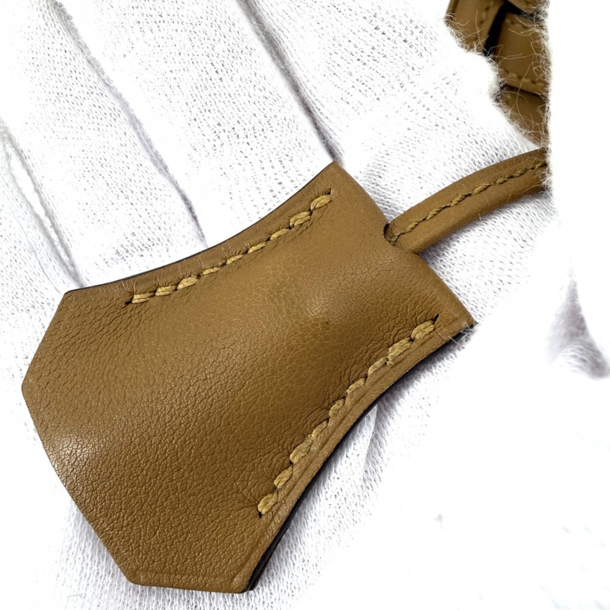 Hermes Brown Leather Handbag (Pre-Owned)