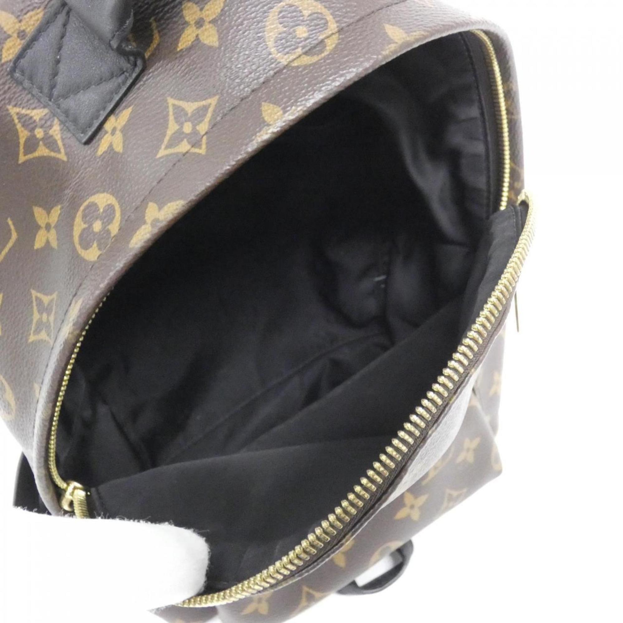 Louis Vuitton Marron Coated Canvas Backpack (Pre-Owned)