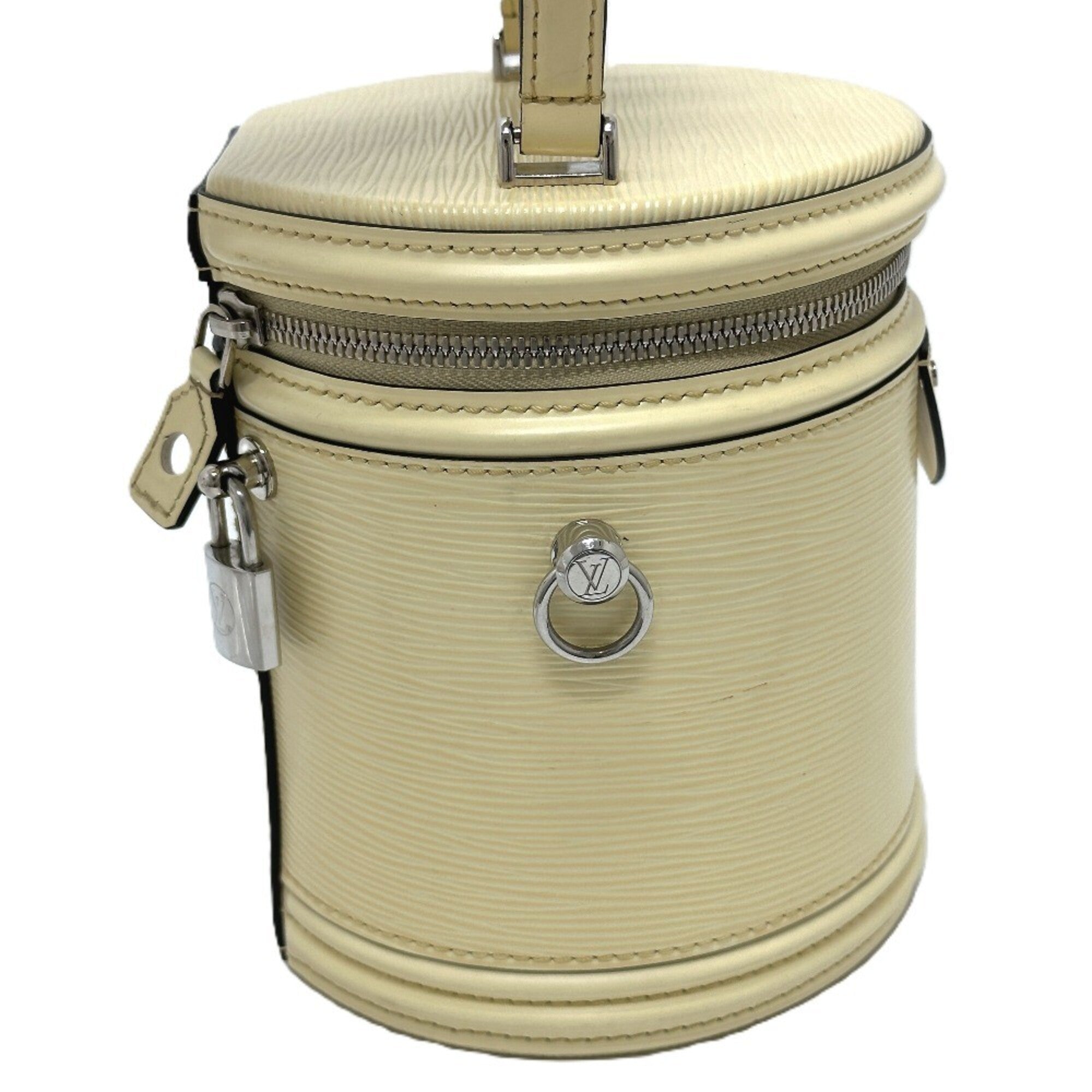 Louis Vuitton Beige Epi Leather Handbag Vanity Bag (Pre-Owned)