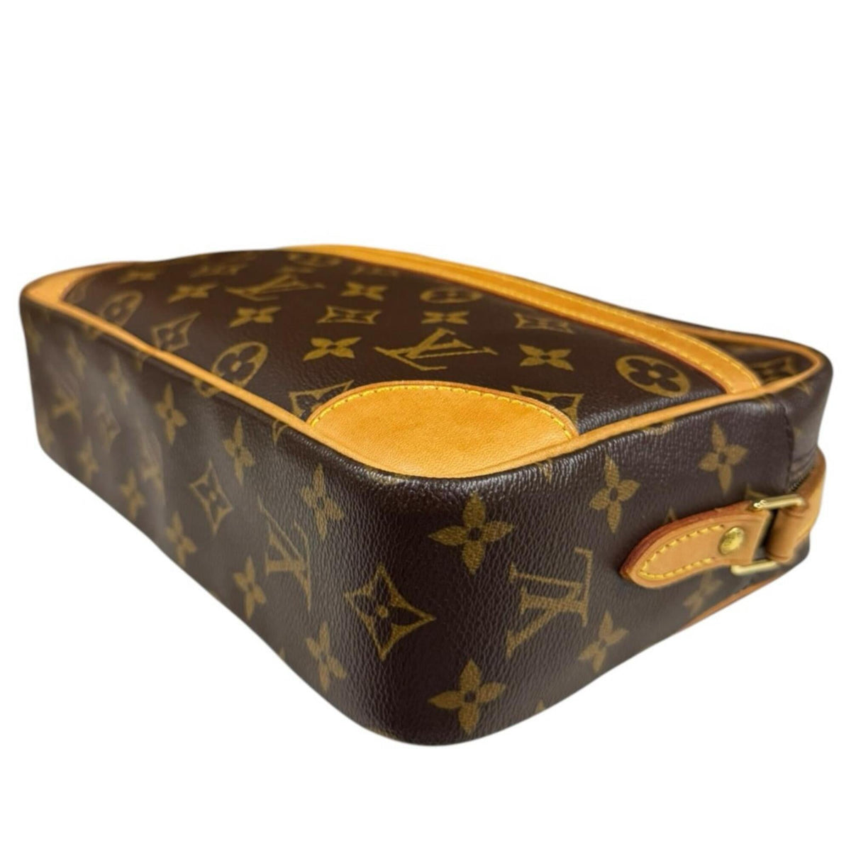 Louis Vuitton Brown Monogram Canvas Shoulder Bag (Pre-Owned)
