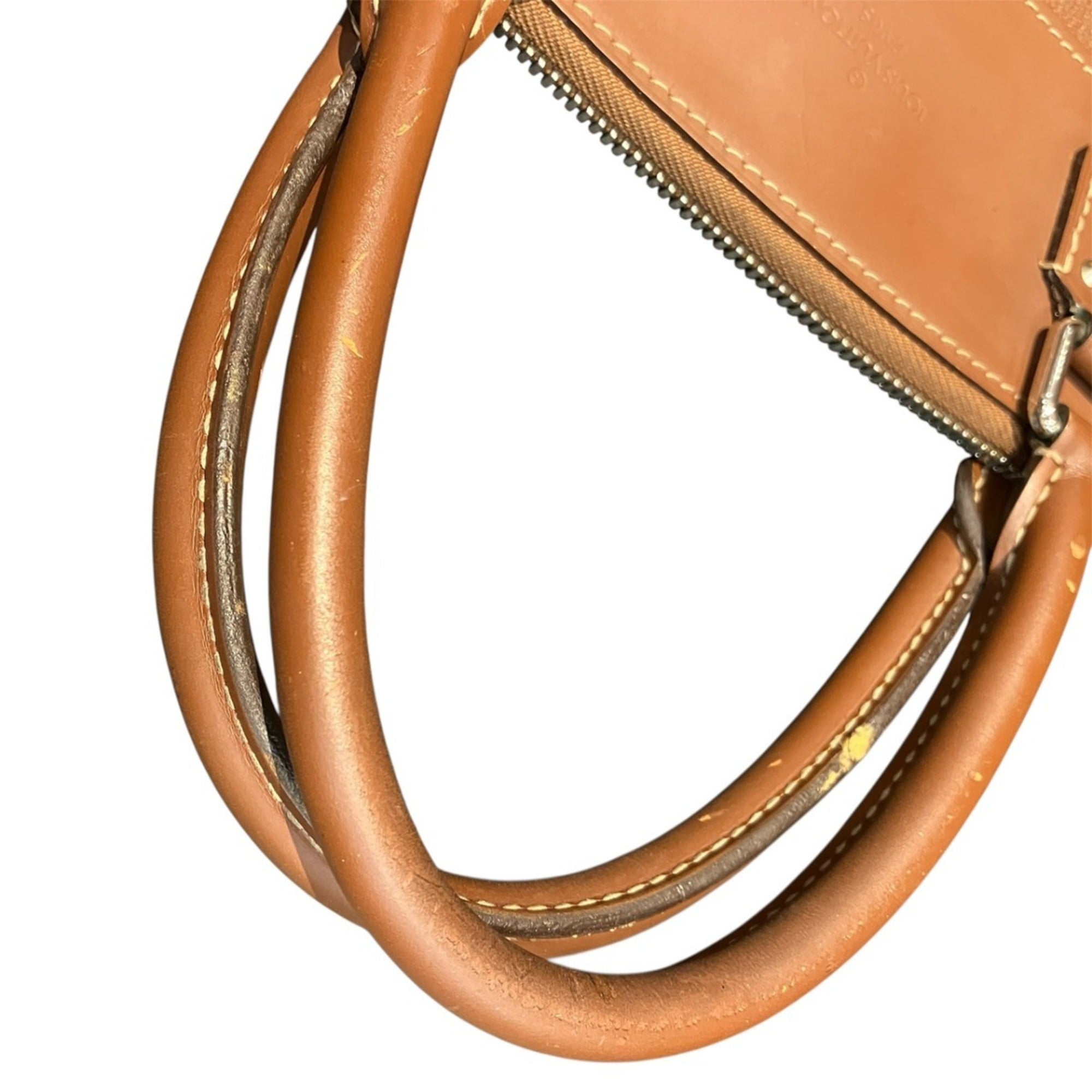 Louis Vuitton Brown Leather Handbag (Pre-Owned)