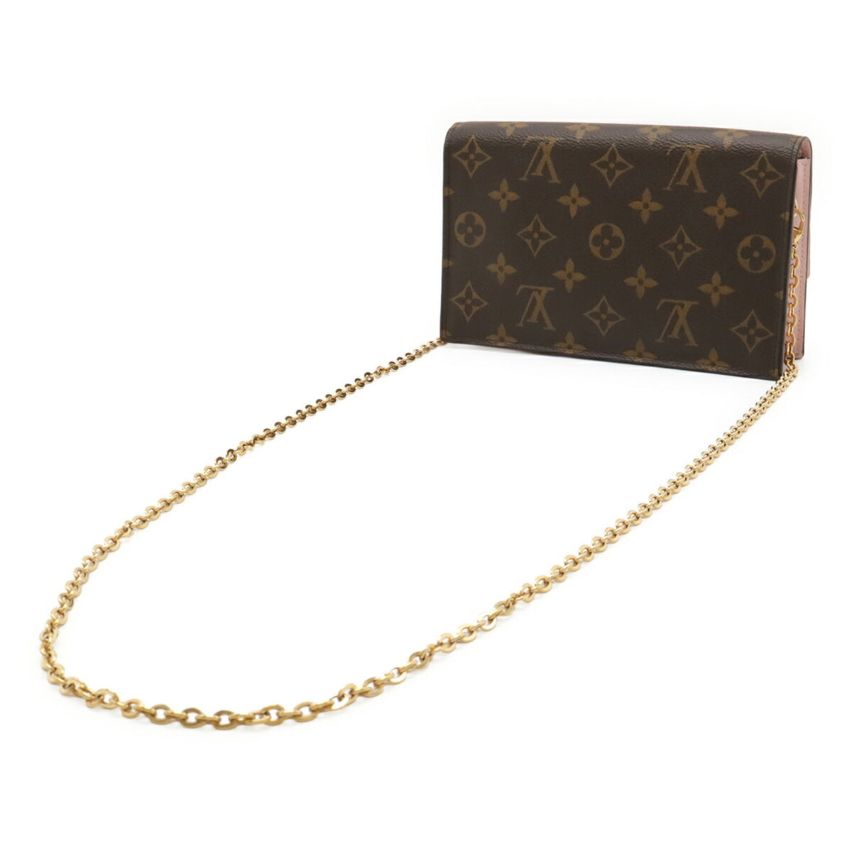 Louis Vuitton Rose Ballerine Monogram Clutch Bag Shoulder Bag (Pre-Owned)