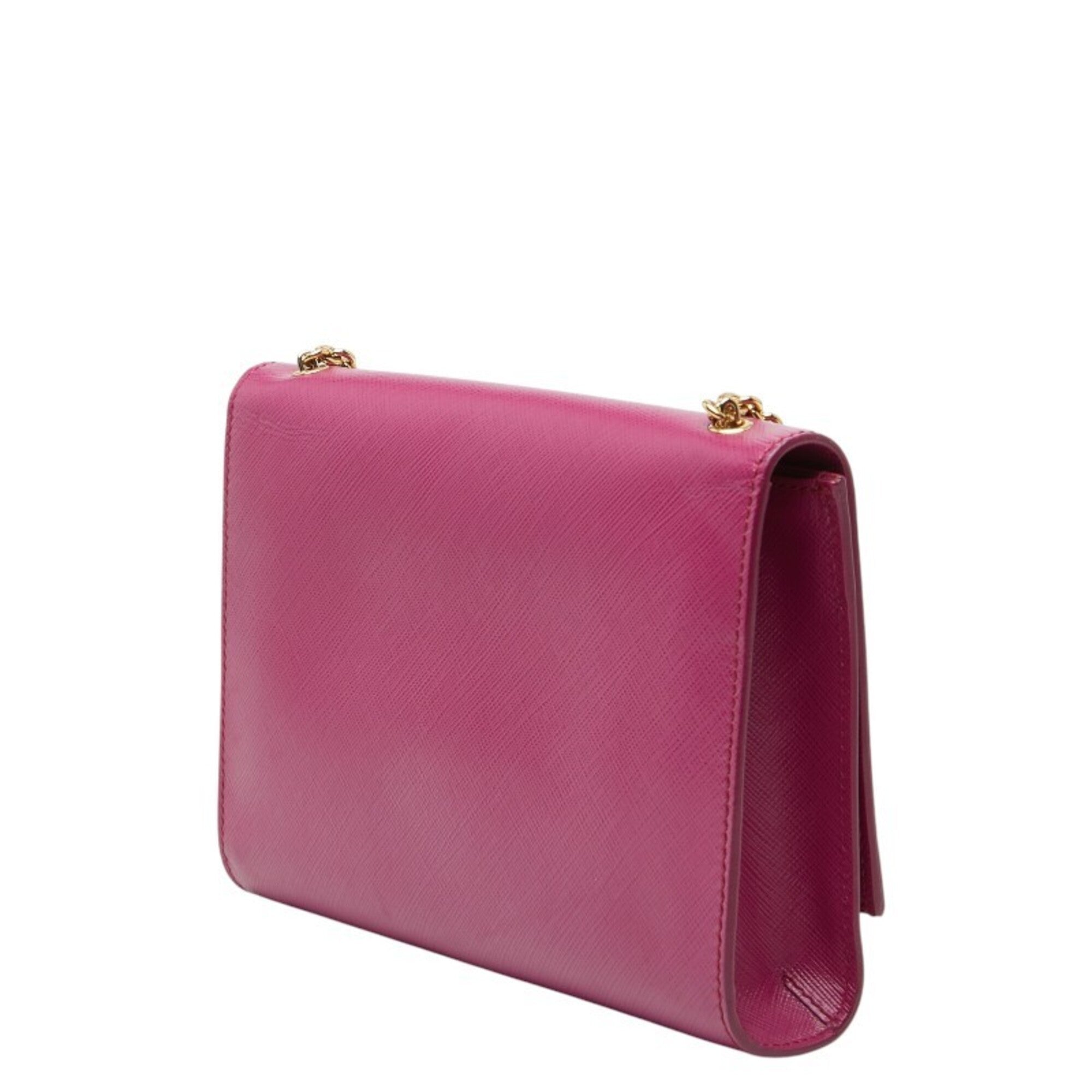 Salvatore Ferragamo Purple Leather Shoulder Bag (Pre-Owned)