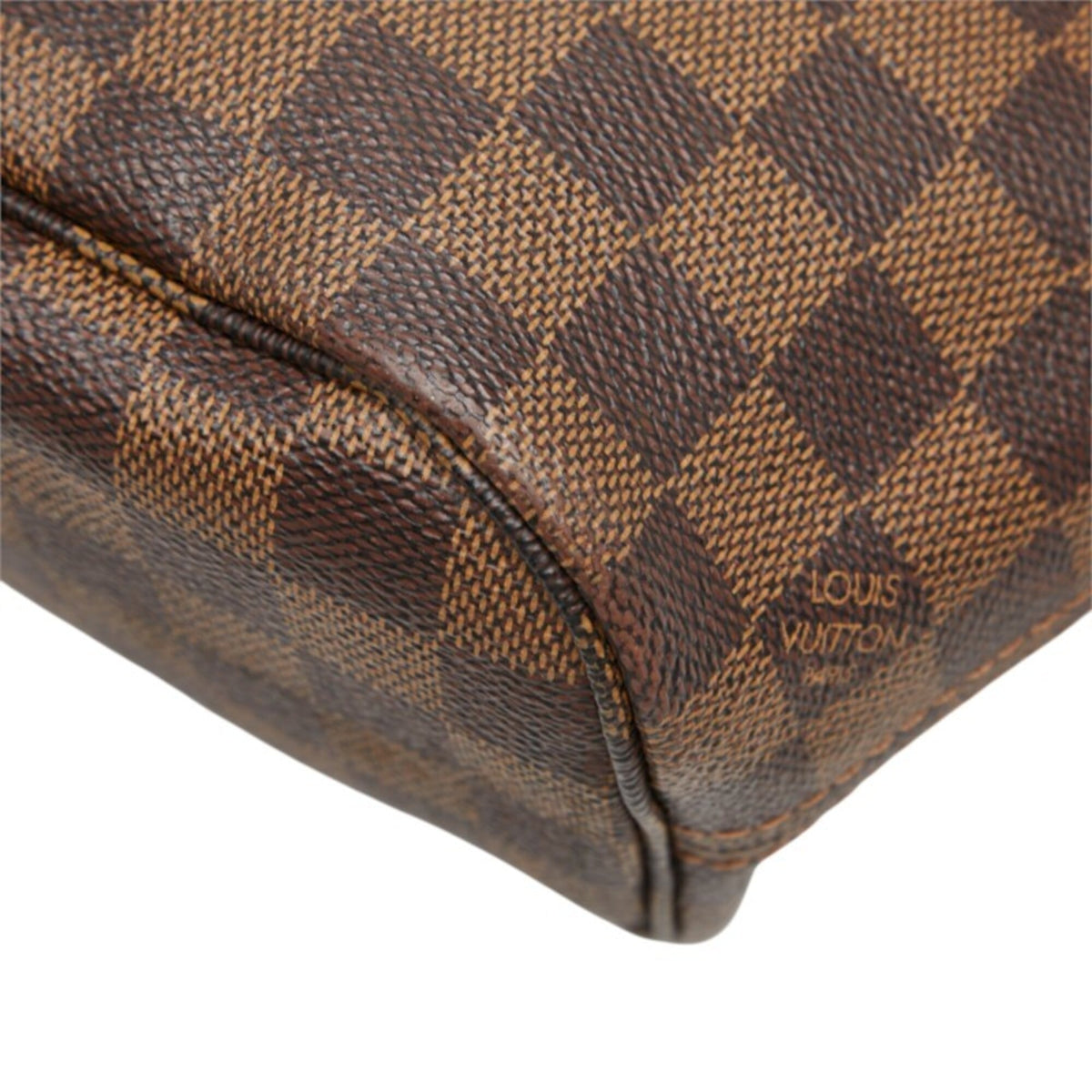 Louis Vuitton Brown Pvc Leather Handbag Tote Bag (Pre-Owned)