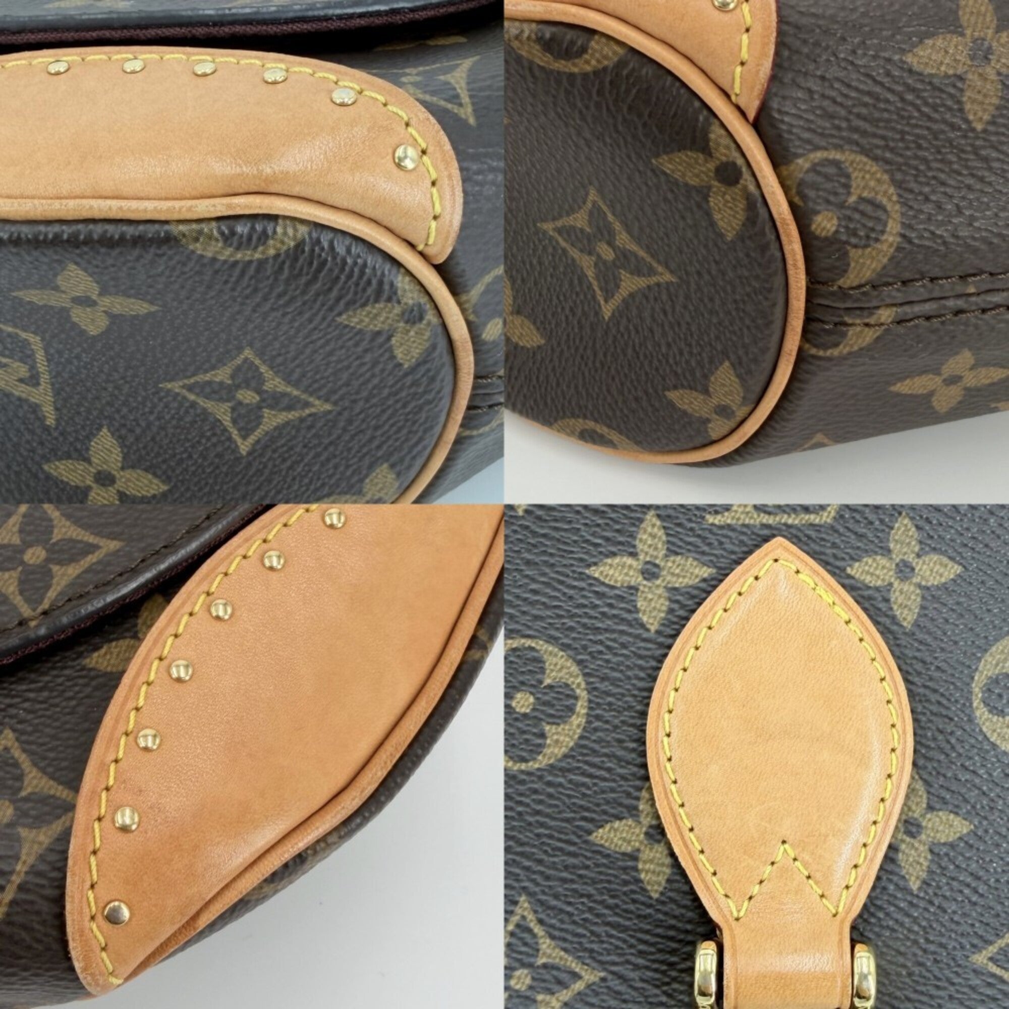 Louis Vuitton Brown Monogram Shoulder Bag (Pre-Owned)