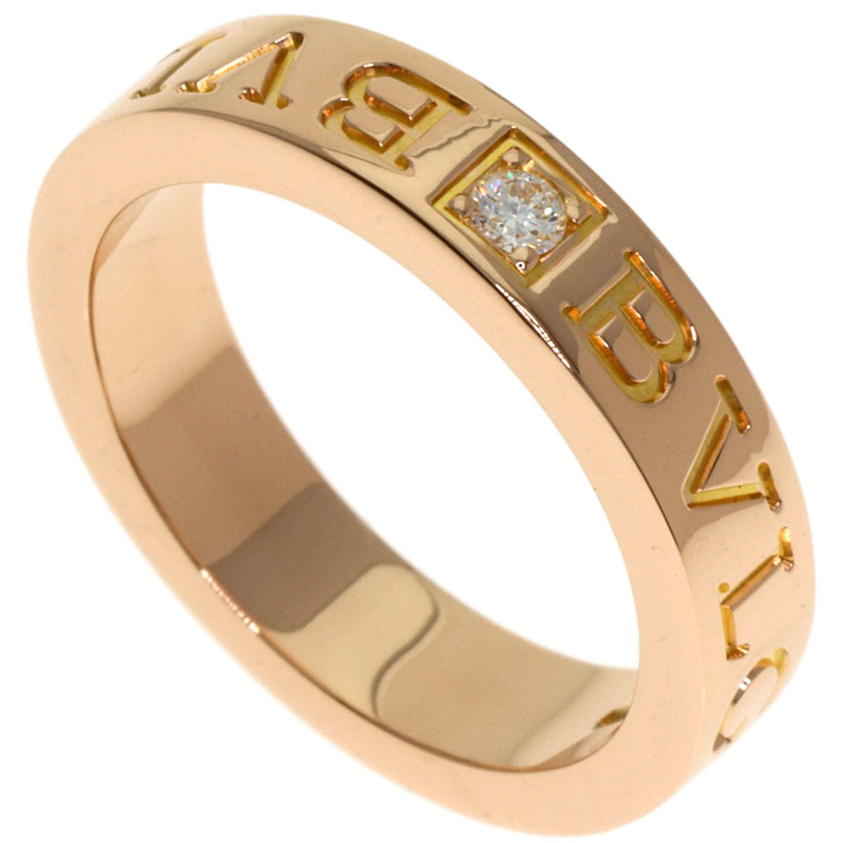 Bvlgari Pink Gold (18K) Band Ring (Pre-Owned)