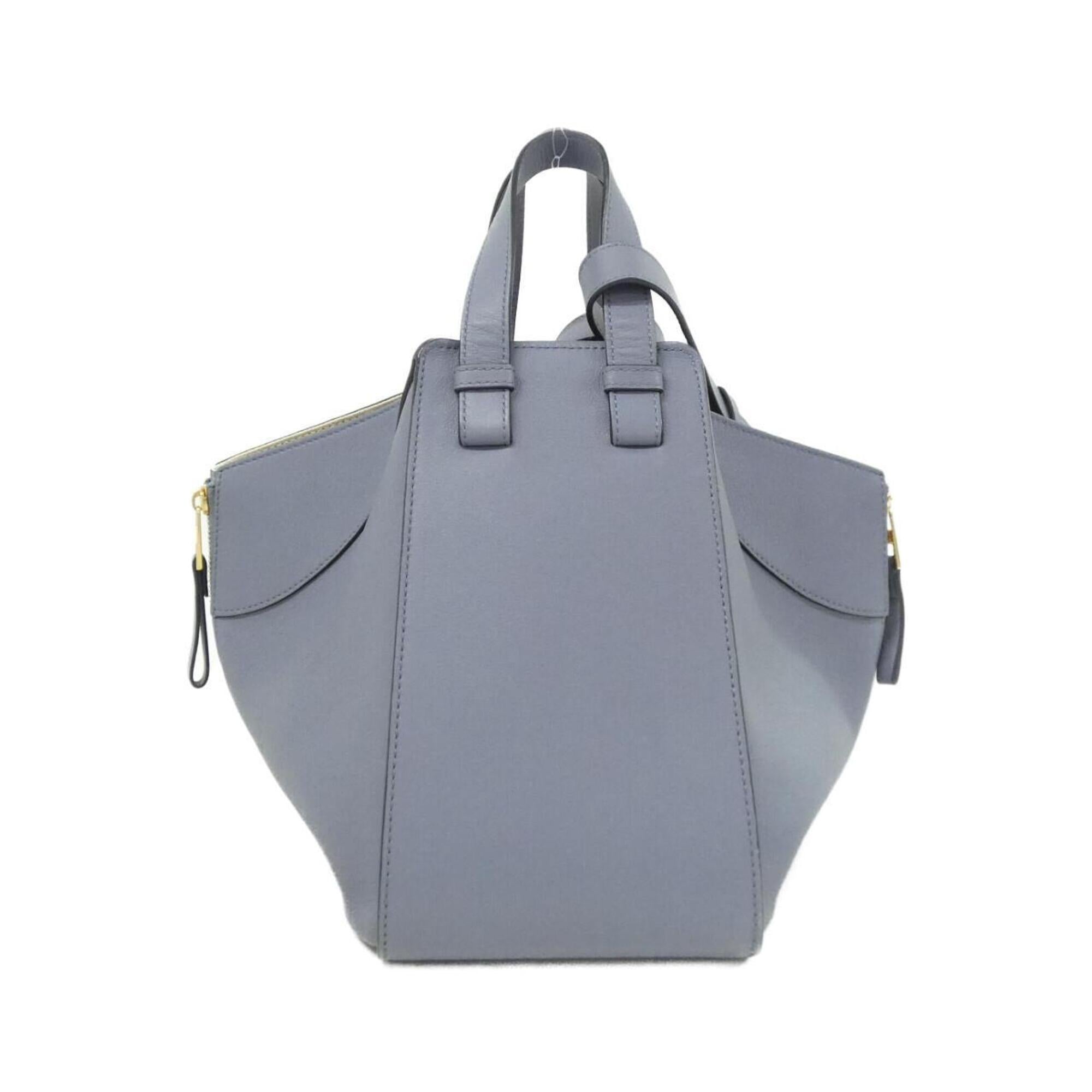 Loewe Blue Leather Shoulder Bag (Pre-Owned)