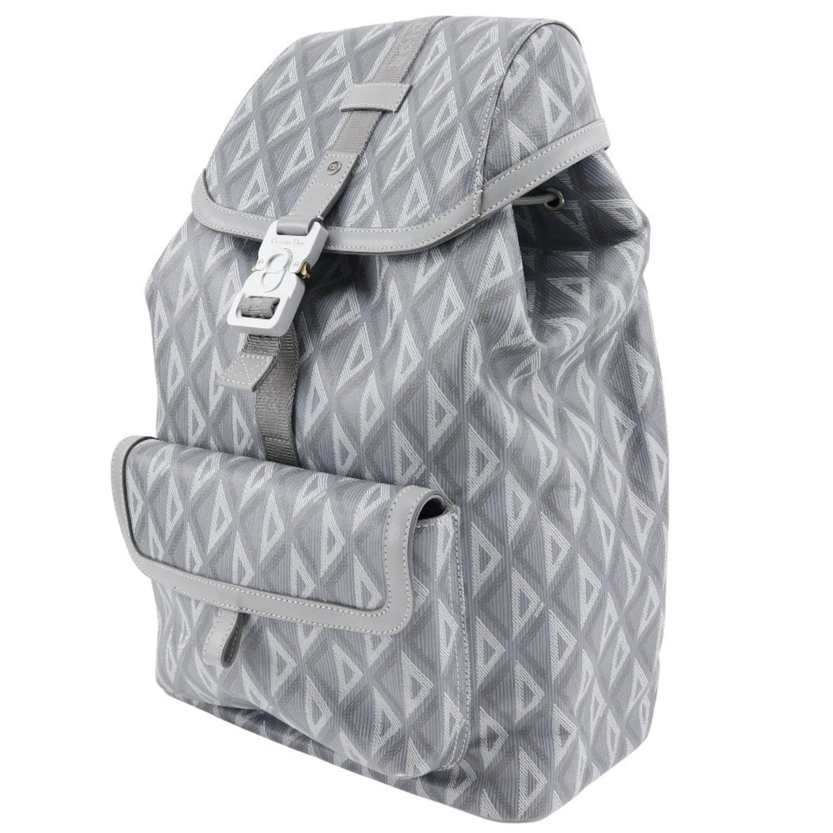 Christian Dior Gray Pvc Backpack (Pre-Owned)