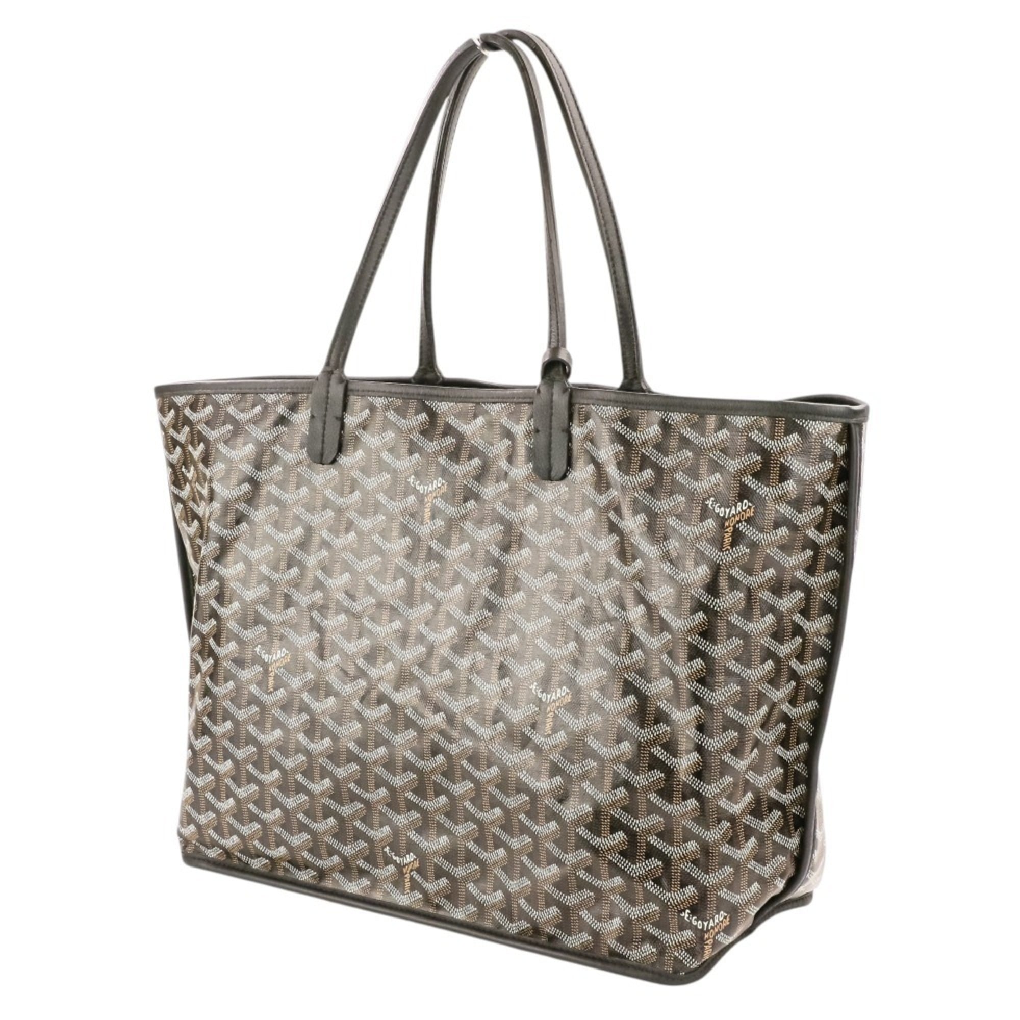 Goyard Black Brown Handbag Pouch Tote Bag (Pre-Owned)