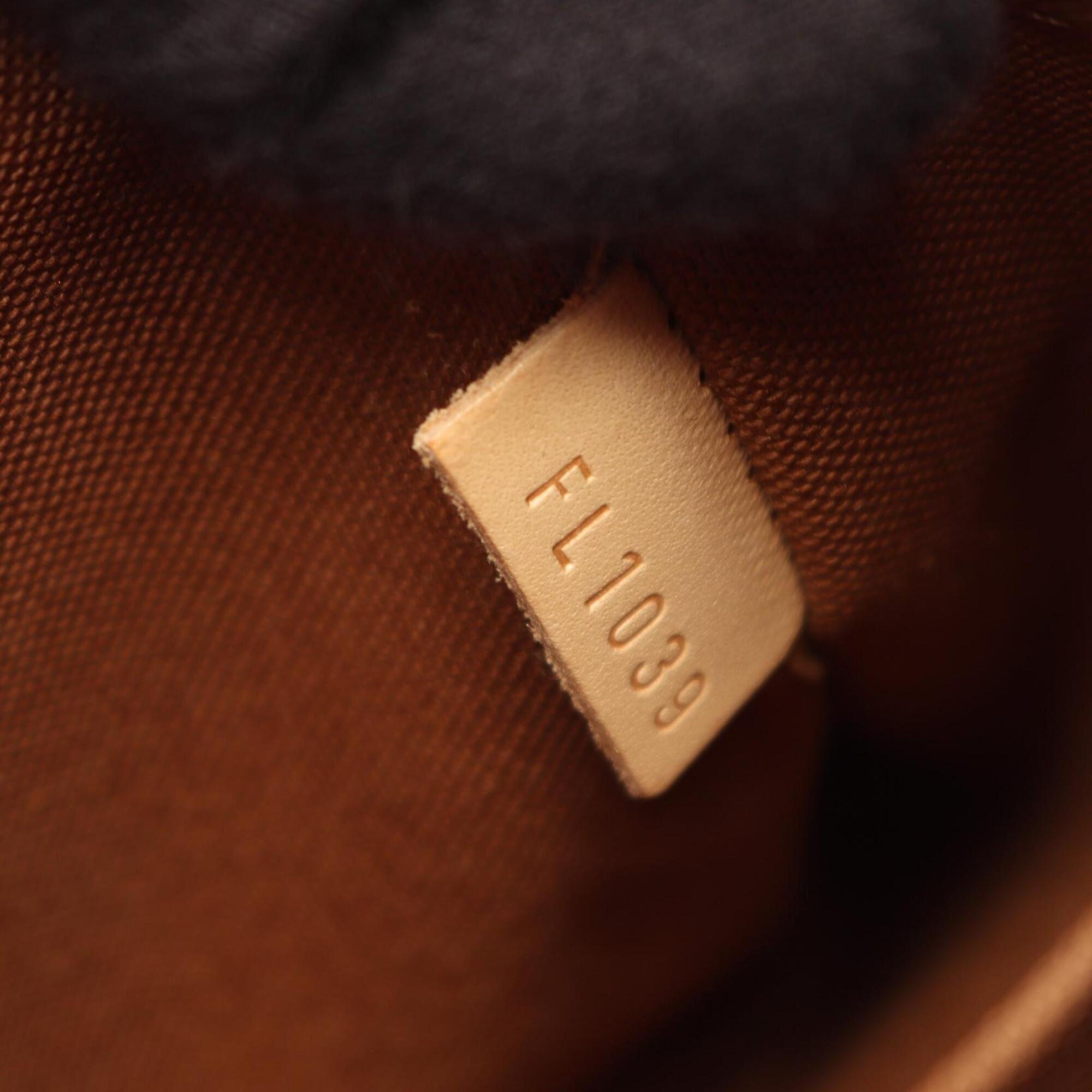 Louis Vuitton Brown Coated Canvas Pvc Monogram Leather Handbag Tote Bag (Pre-Owned)
