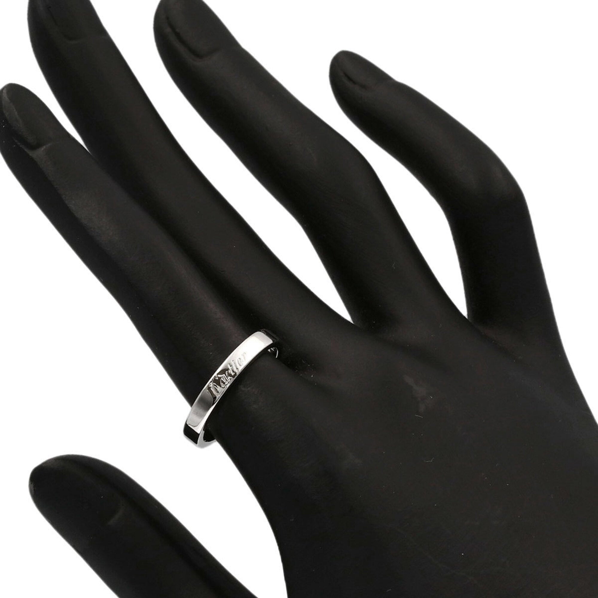 Cartier Platinum 950 Band Ring (Pre-Owned)