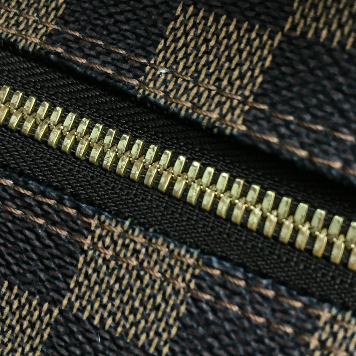 Louis Vuitton Brown Damier Canvas Ebene Damier Canvas Messenger Bag Shoulder Bag (Pre-Owned)