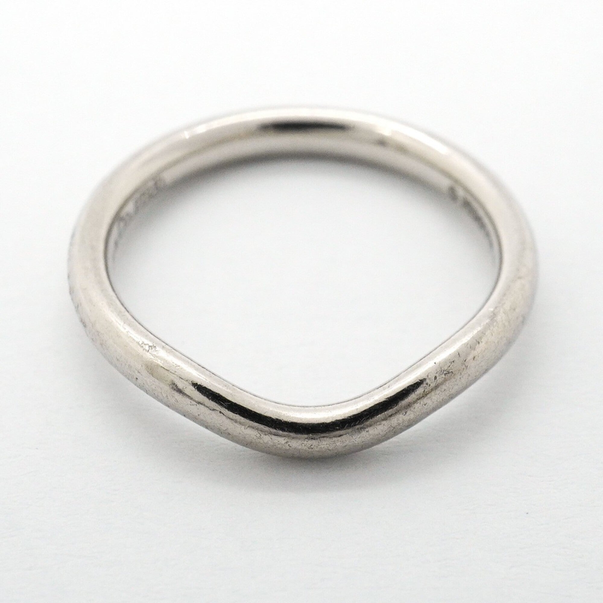 Tiffany Platinum 950 Band Ring (Pre-Owned)