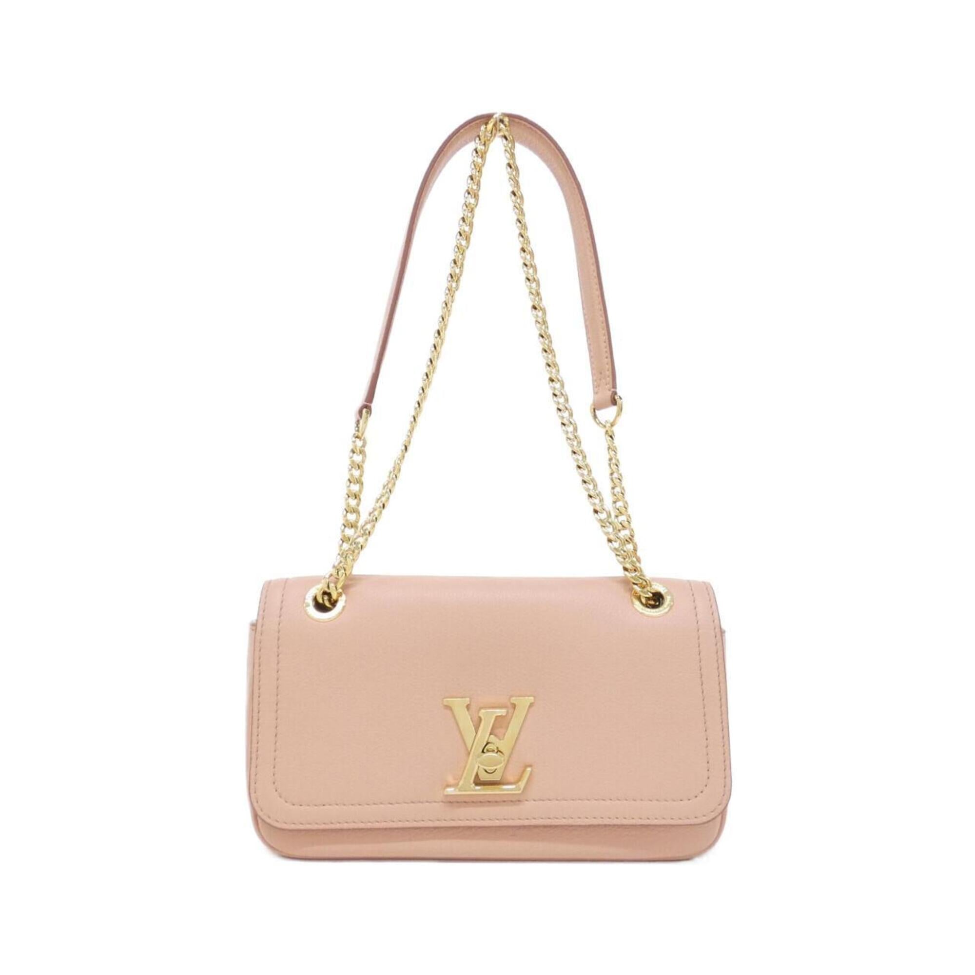 Louis Vuitton Rose Leather Shoulder Bag (Pre-Owned)