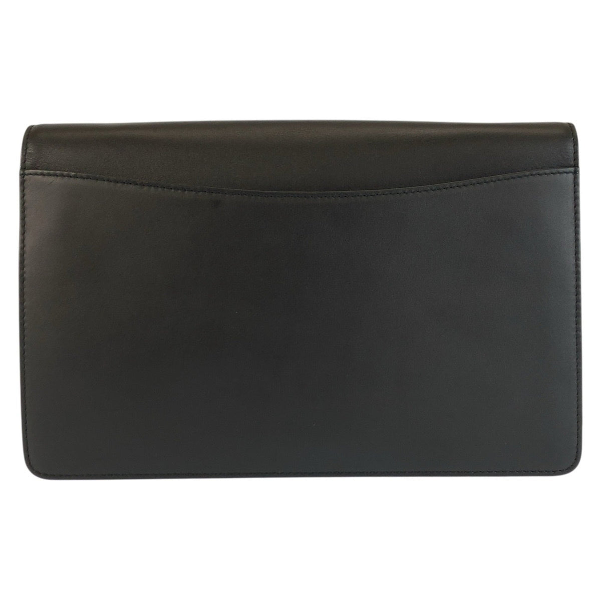 Dunhill Black Leather Clutch Bag (Pre-Owned)