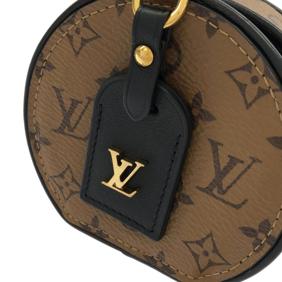 Louis Vuitton Marron Coated Canvas Shoulder Bag (Pre-Owned)