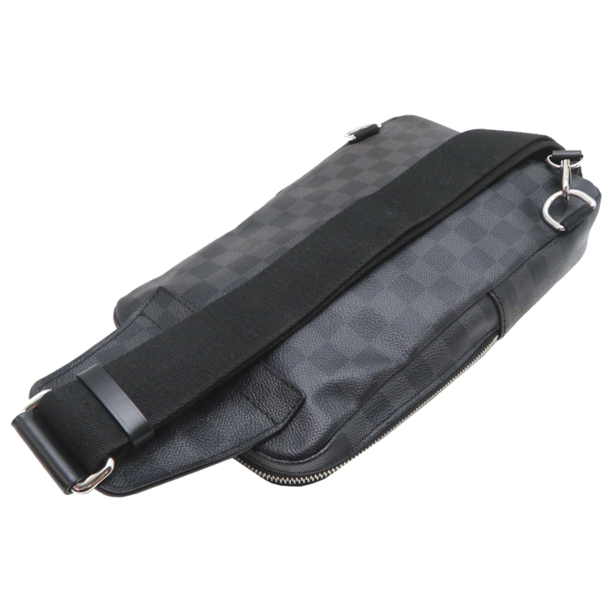 Louis Vuitton Black Damier Graphite Sling Bag (Pre-Owned)