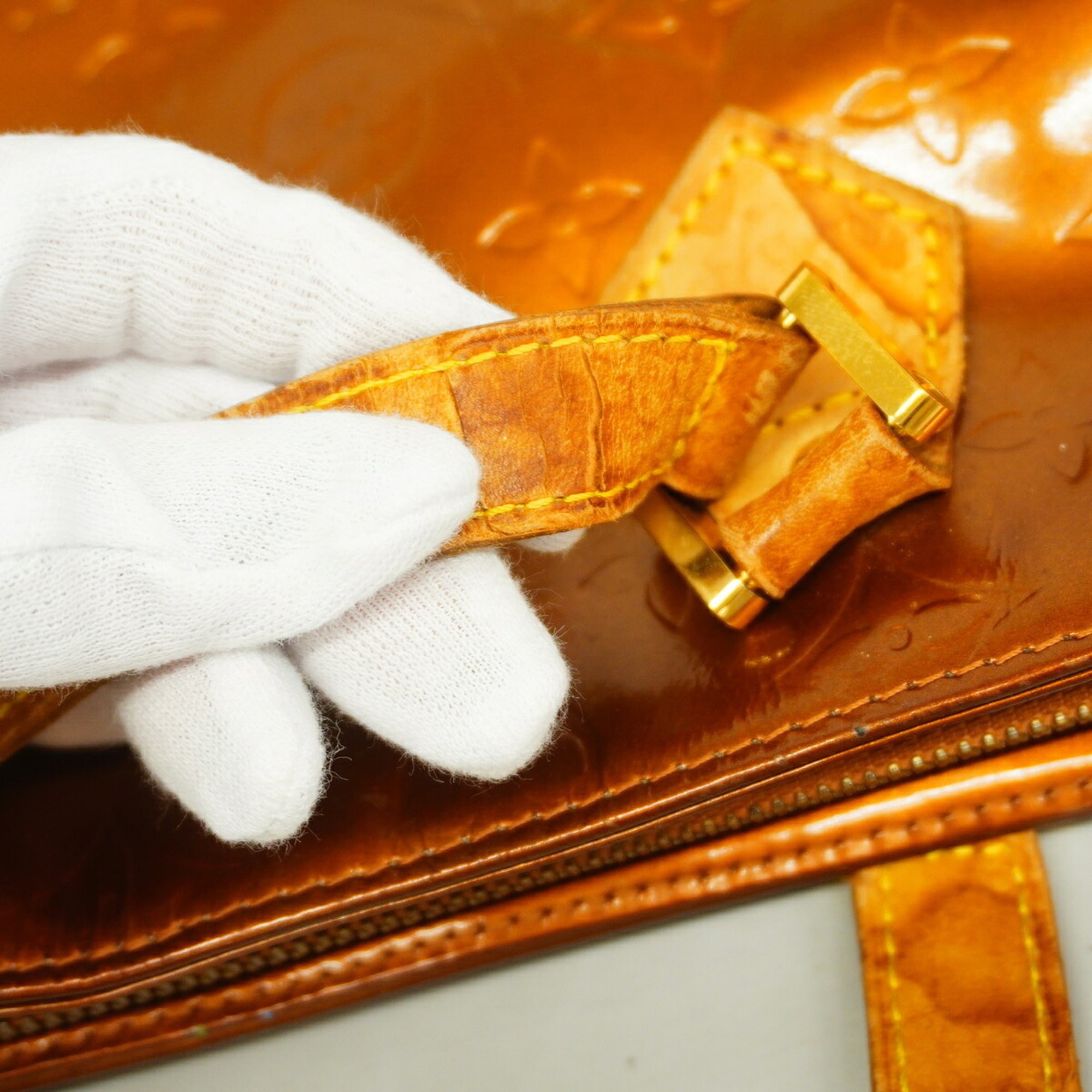 Louis Vuitton Bronze Tote Bag (Pre-Owned)